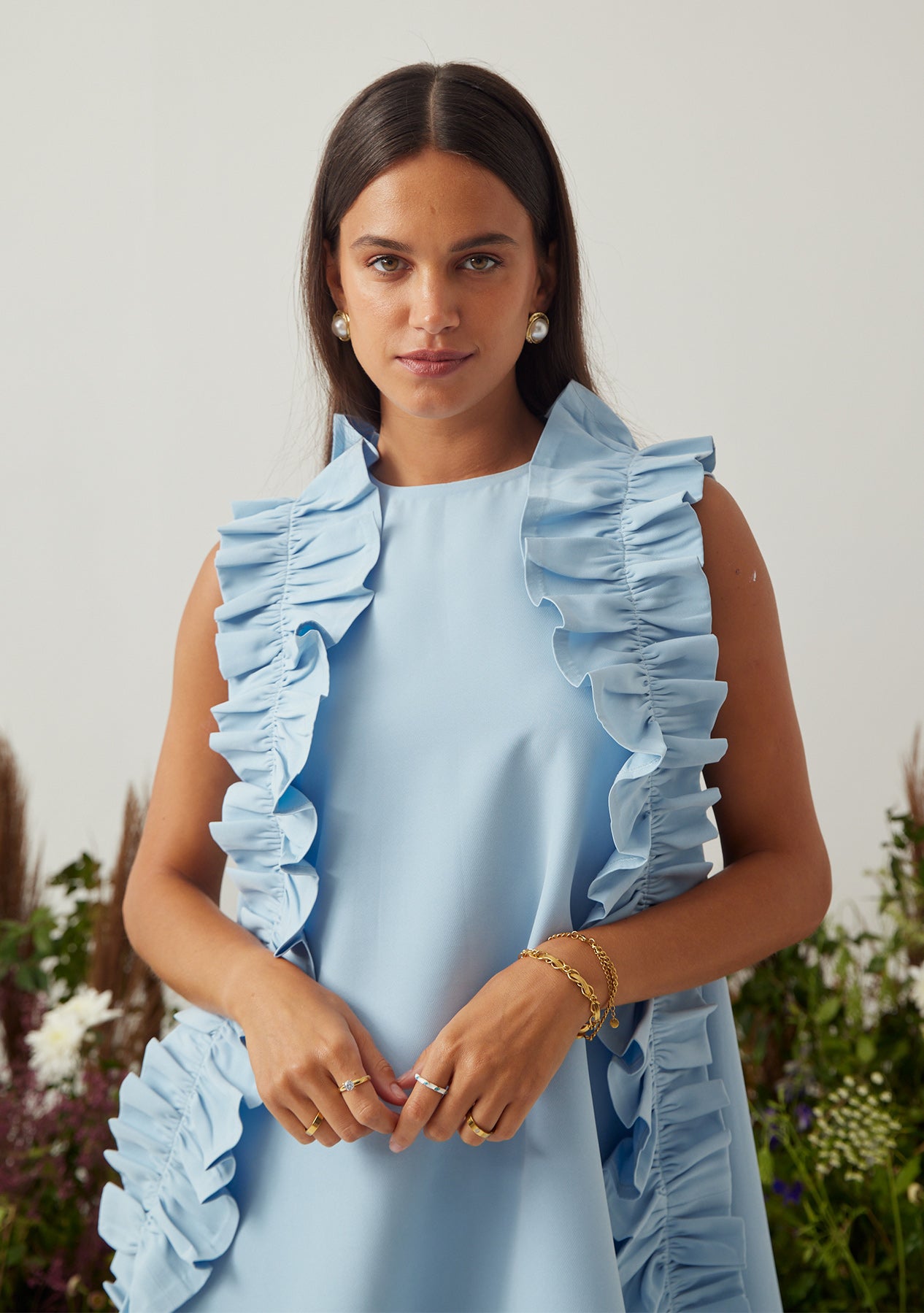Florence Blue Mini Dress
