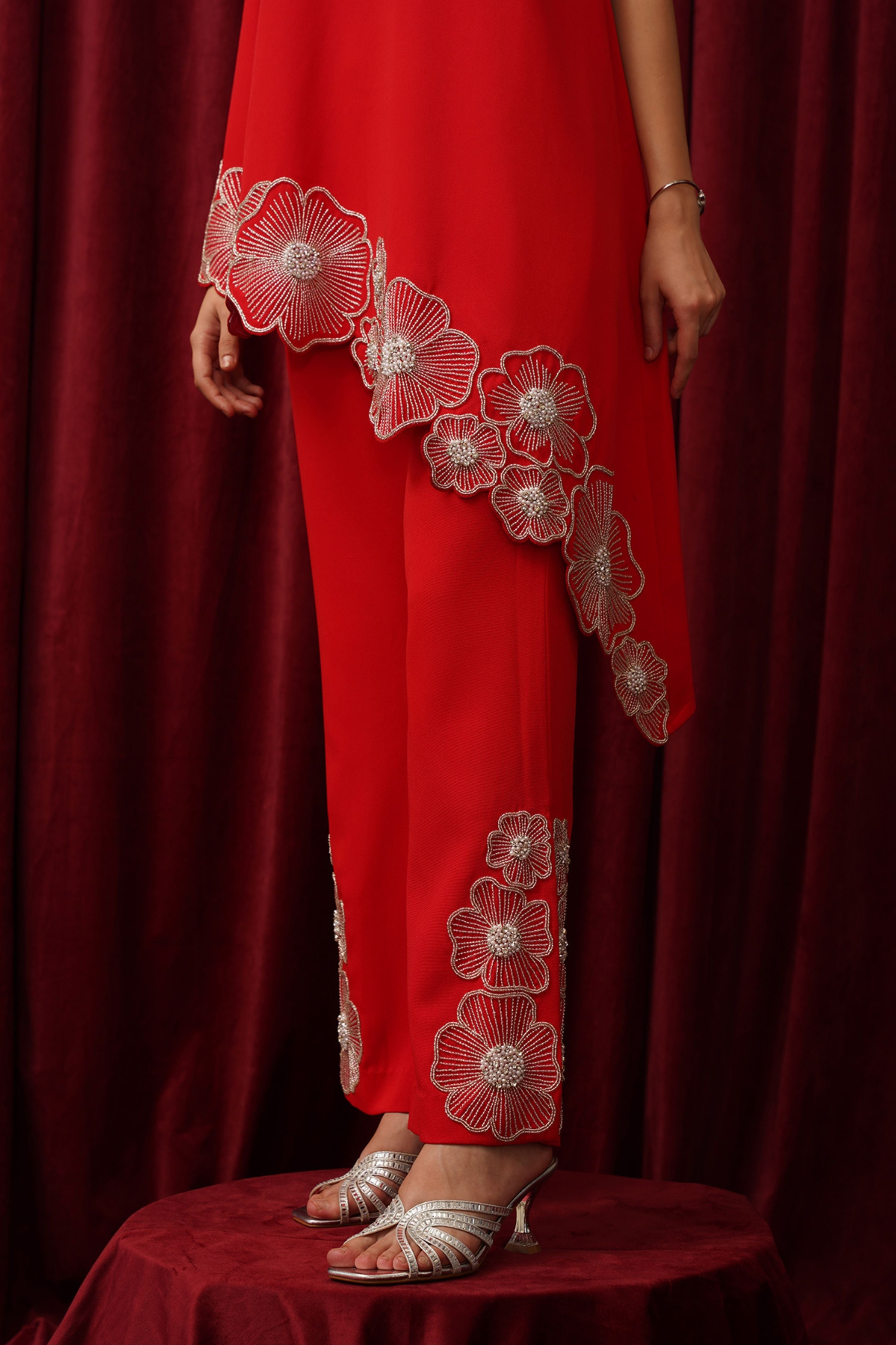 Kai Red Co-ord Set