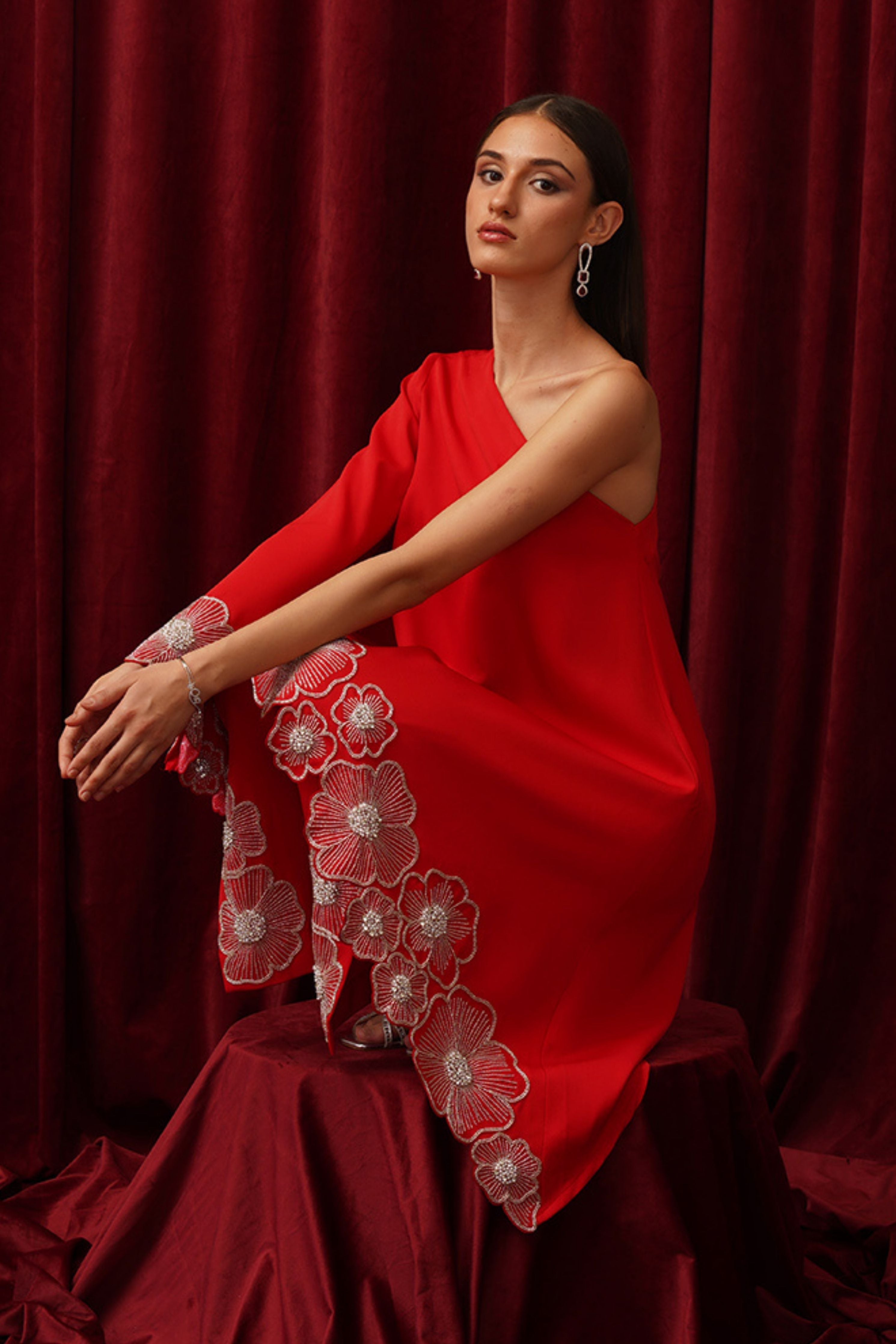 Kai Red Co-ord Set