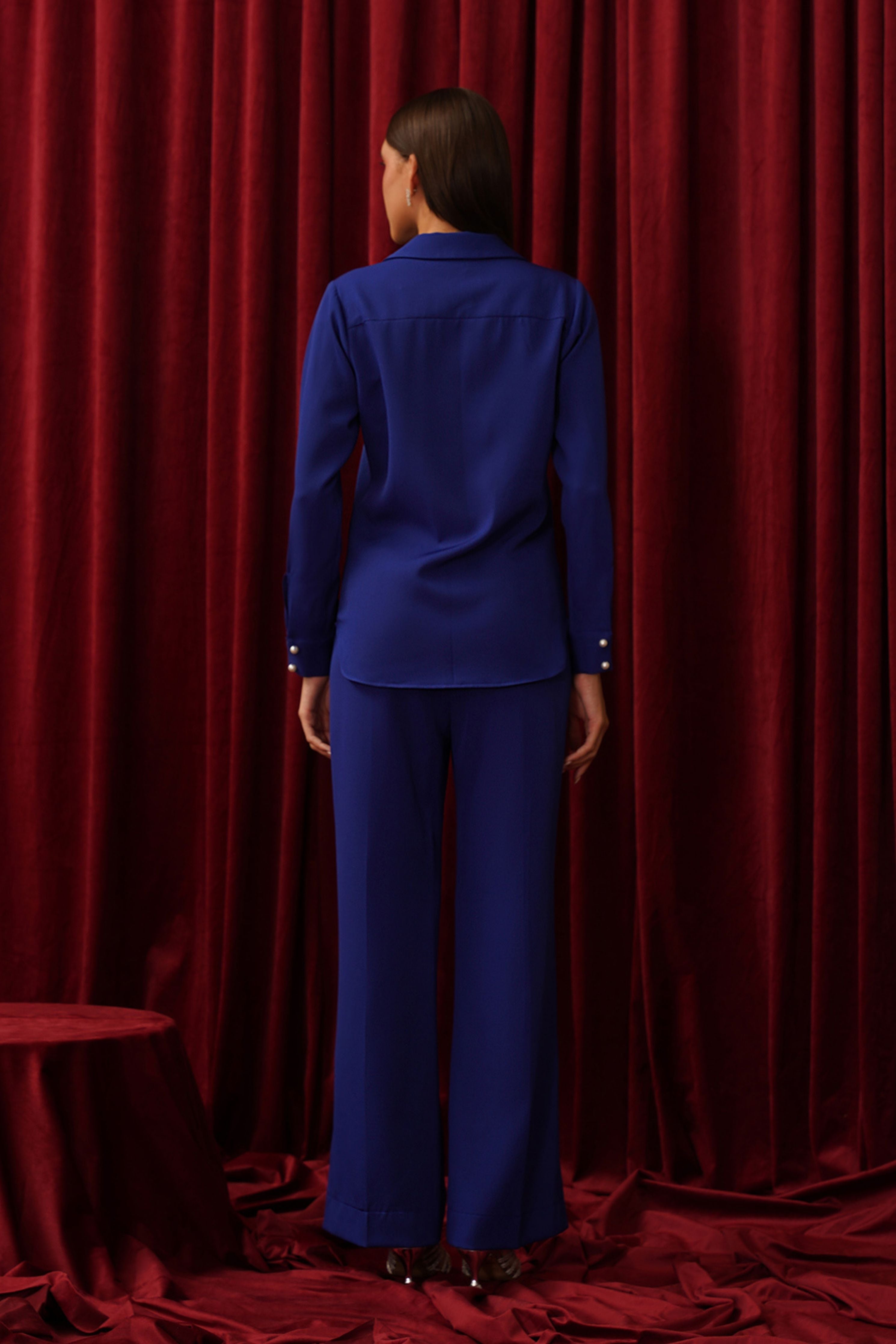 Lady Bow Blue Co-ord Set