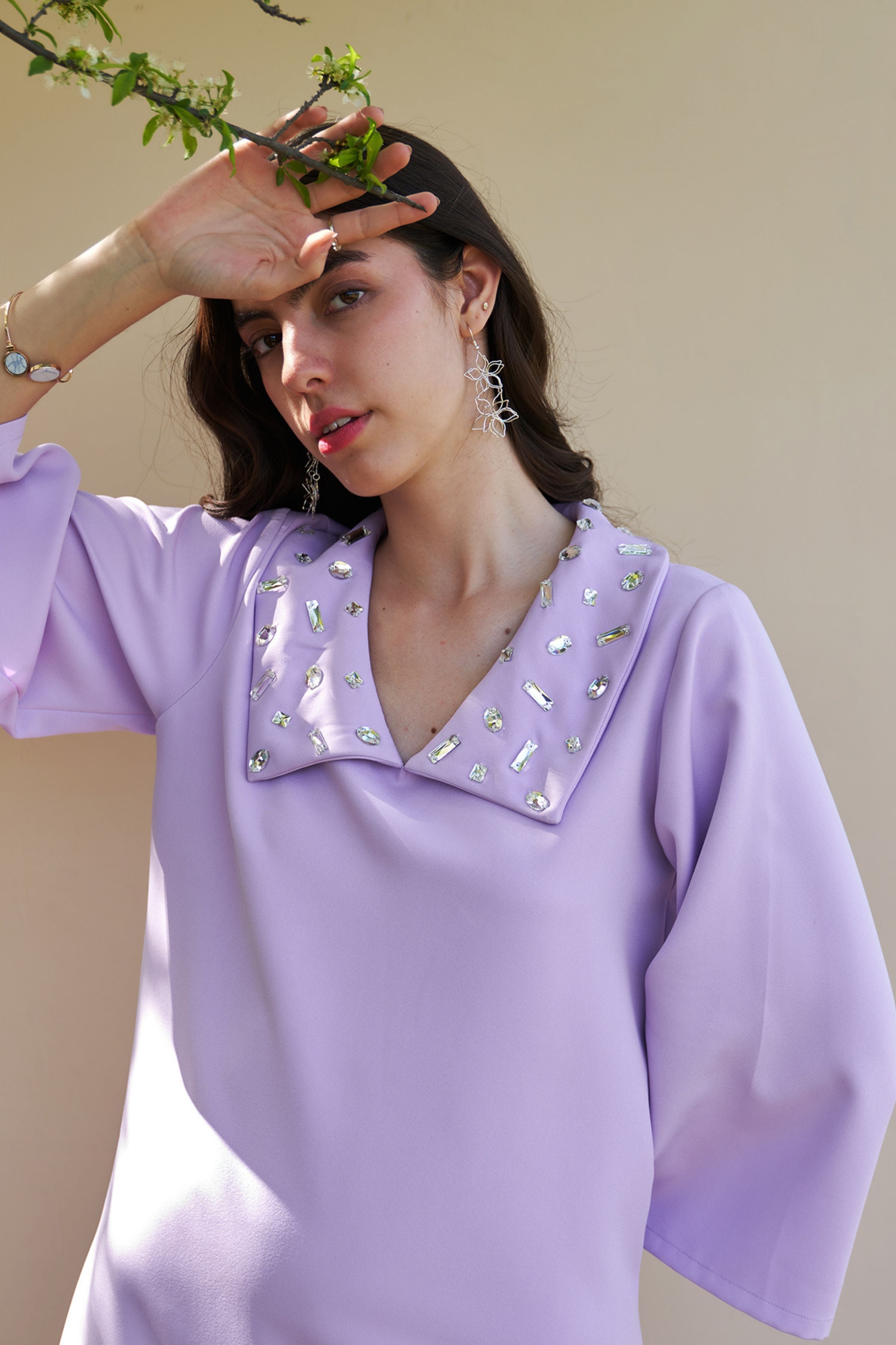 Celeste Lilac Dress