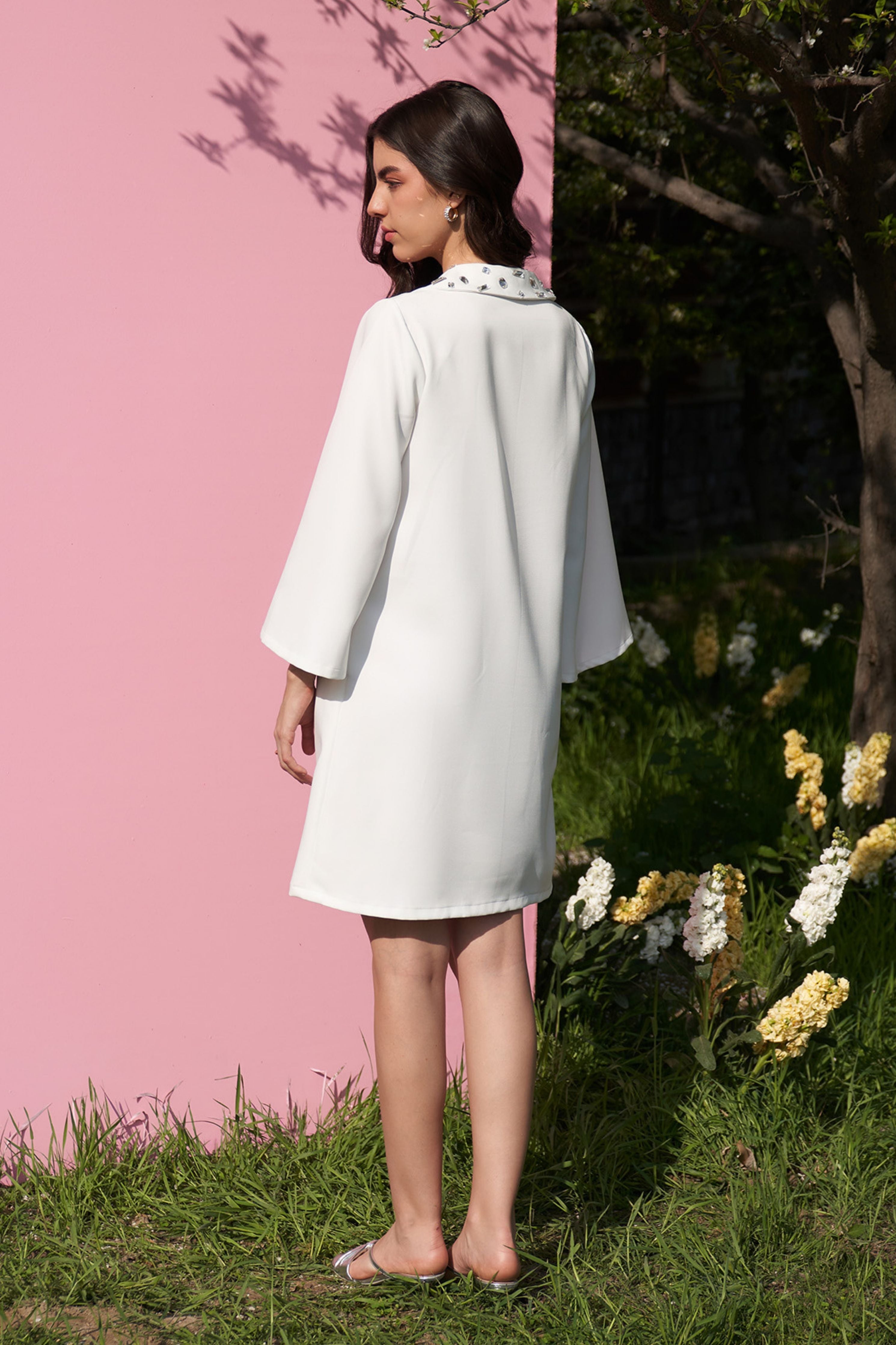 Celeste White Dress