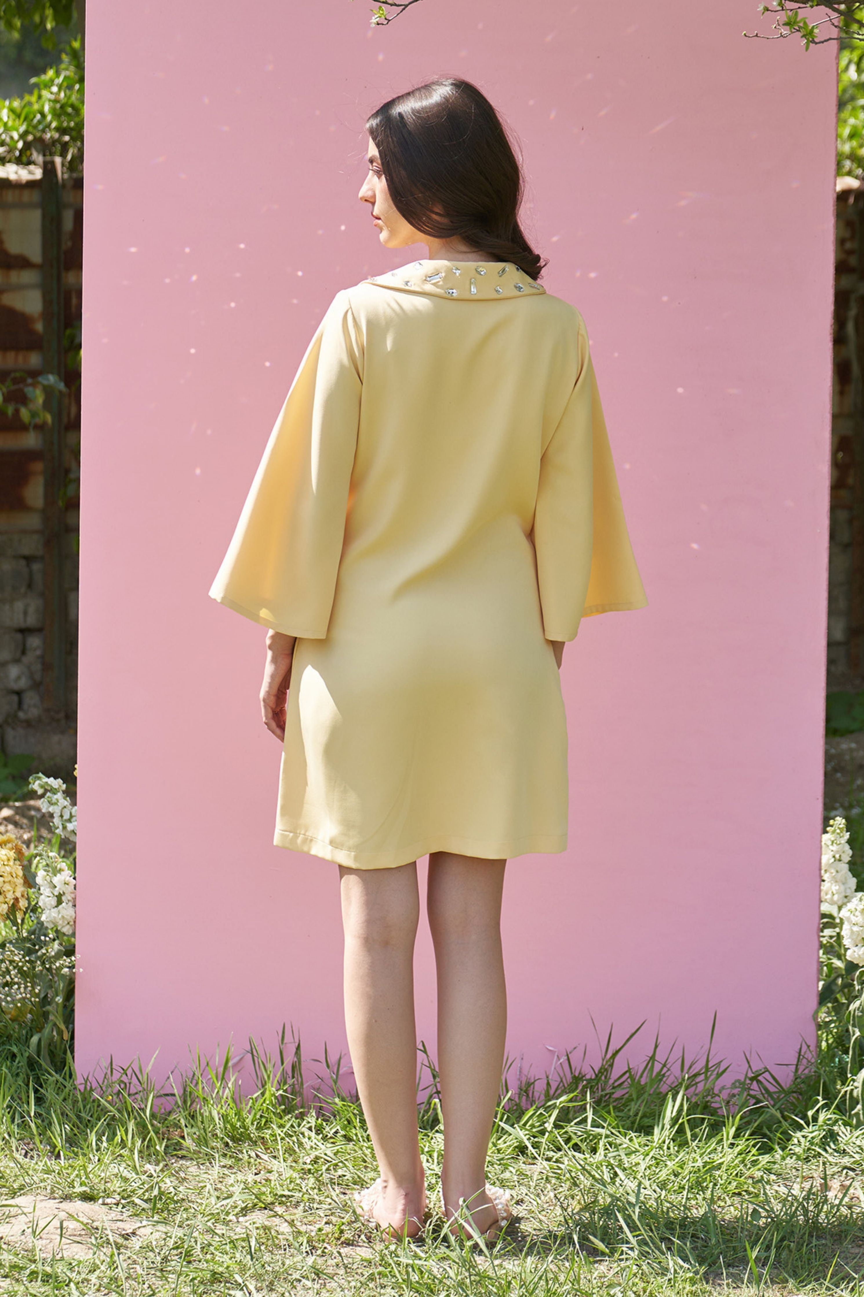Celeste Butter Yellow Dress