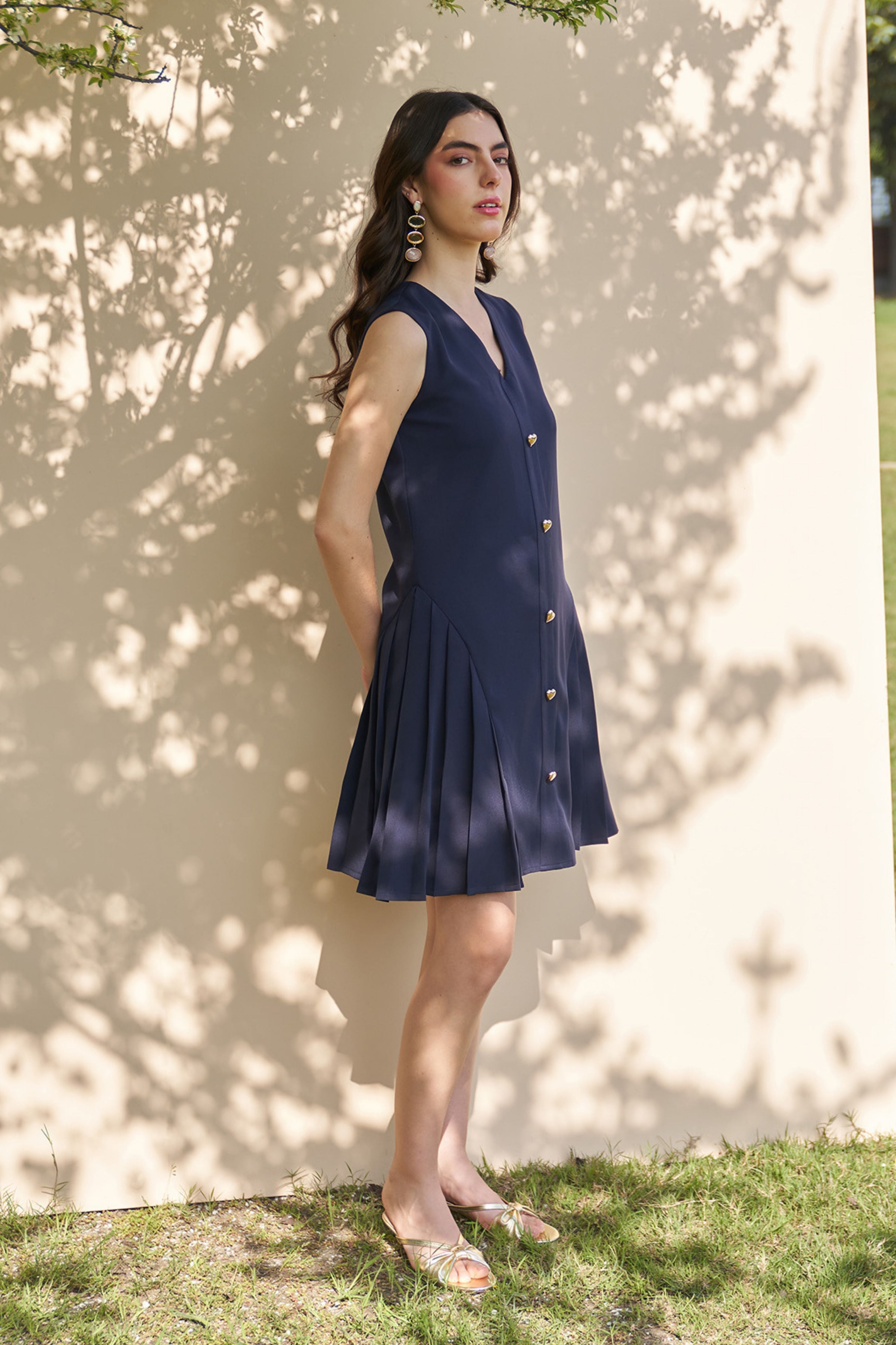 Celine Navy Dress