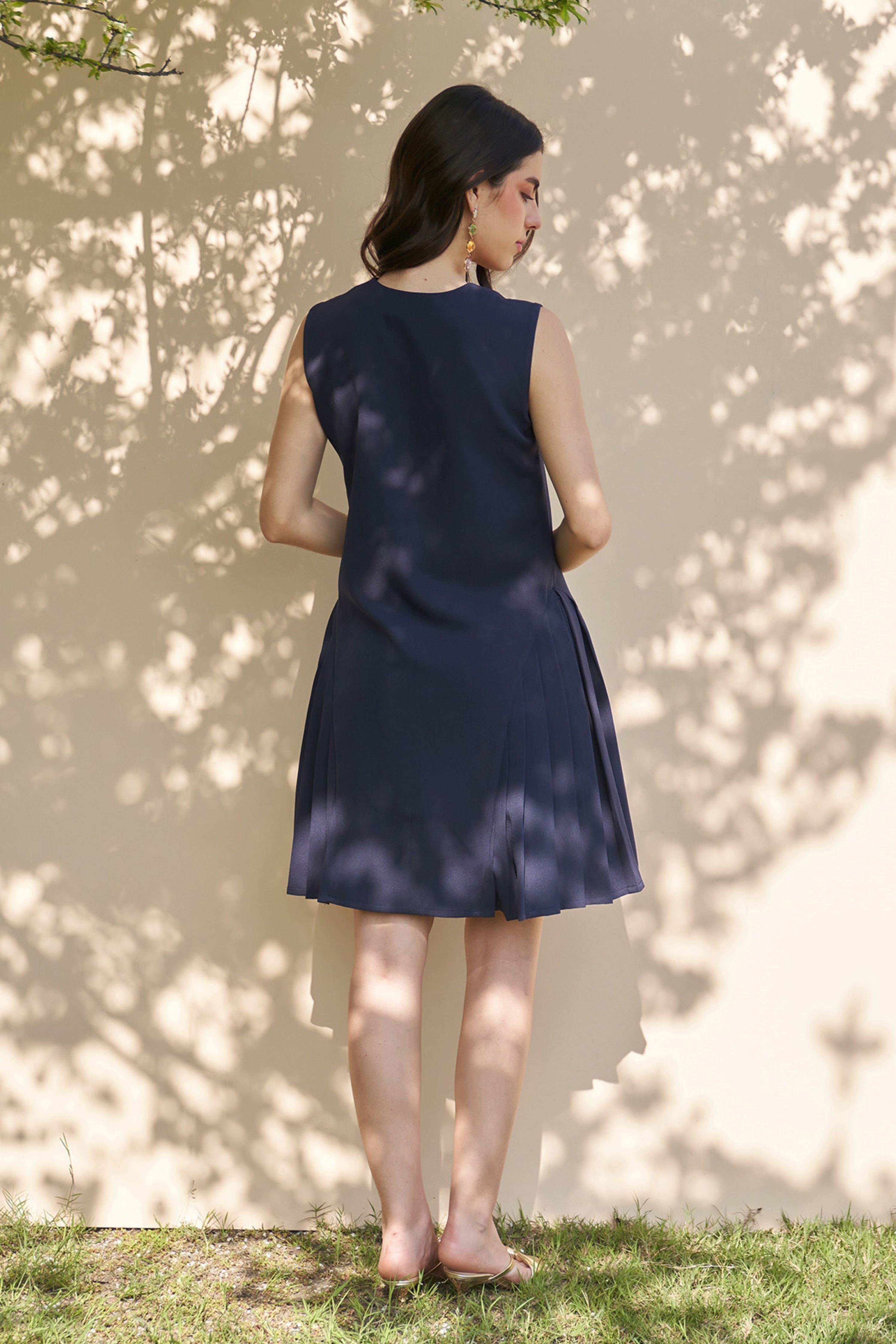 Celine Navy Dress