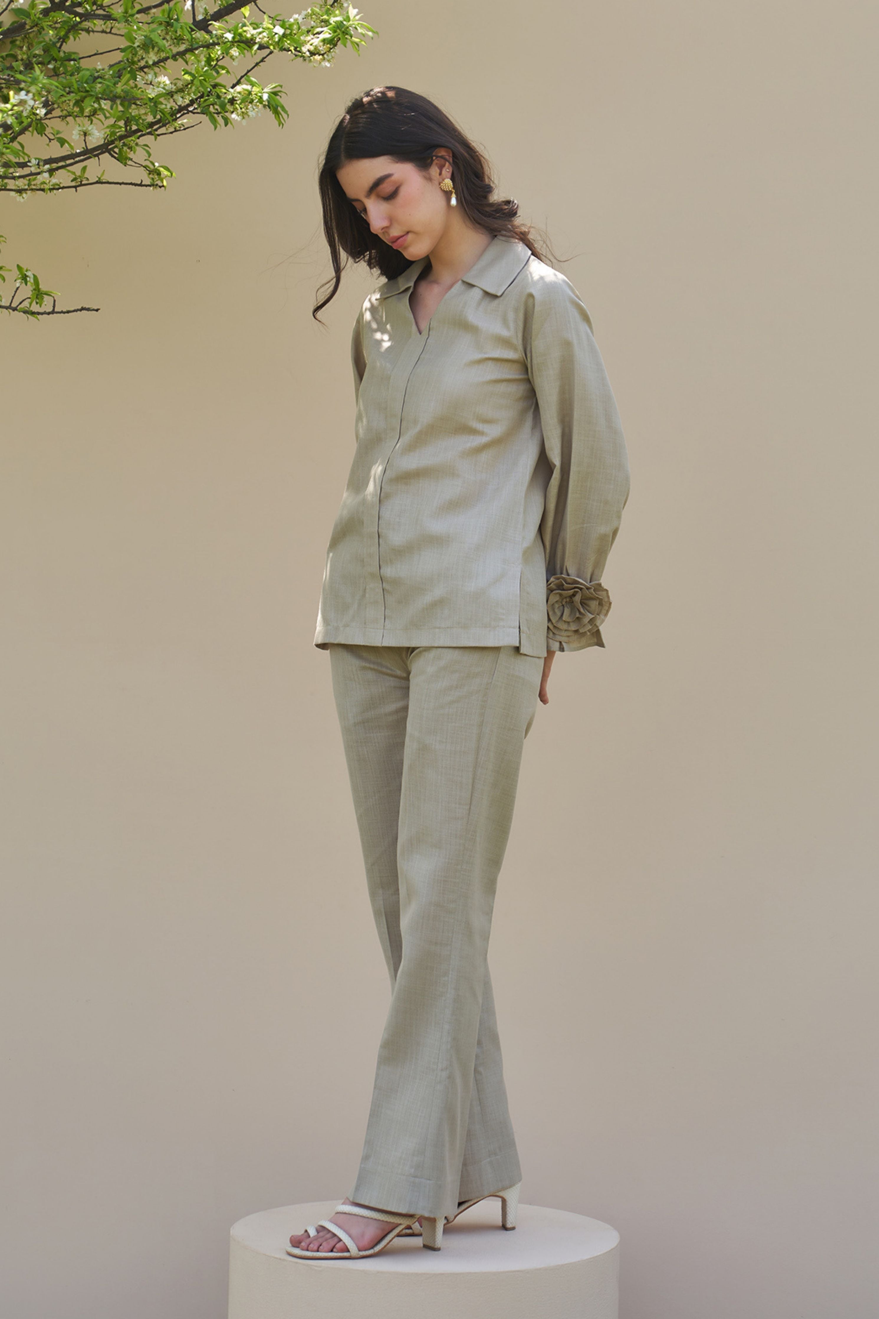 Camellia Beige Co-ord Set