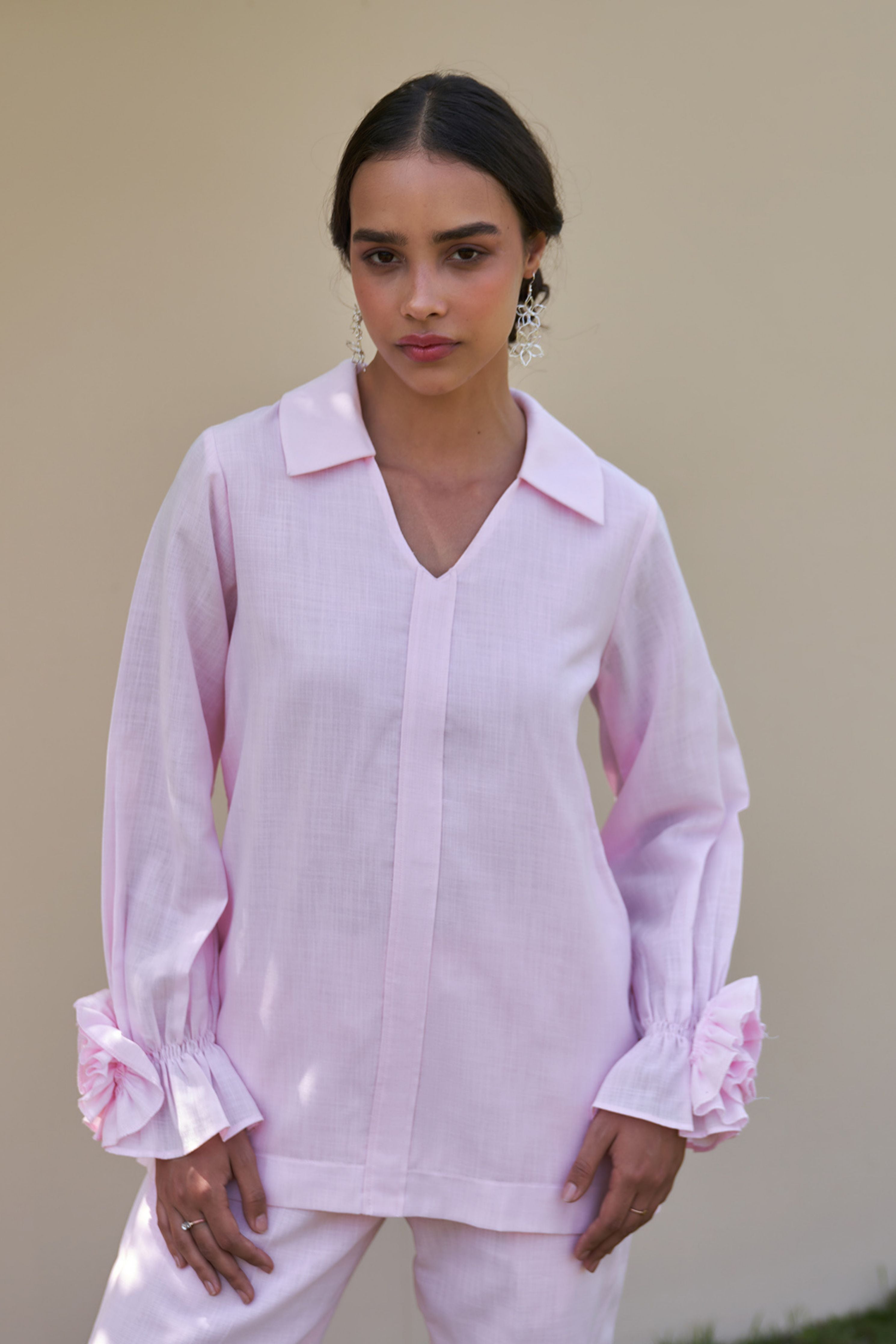 Camellia Baby Pink Co-ord Set