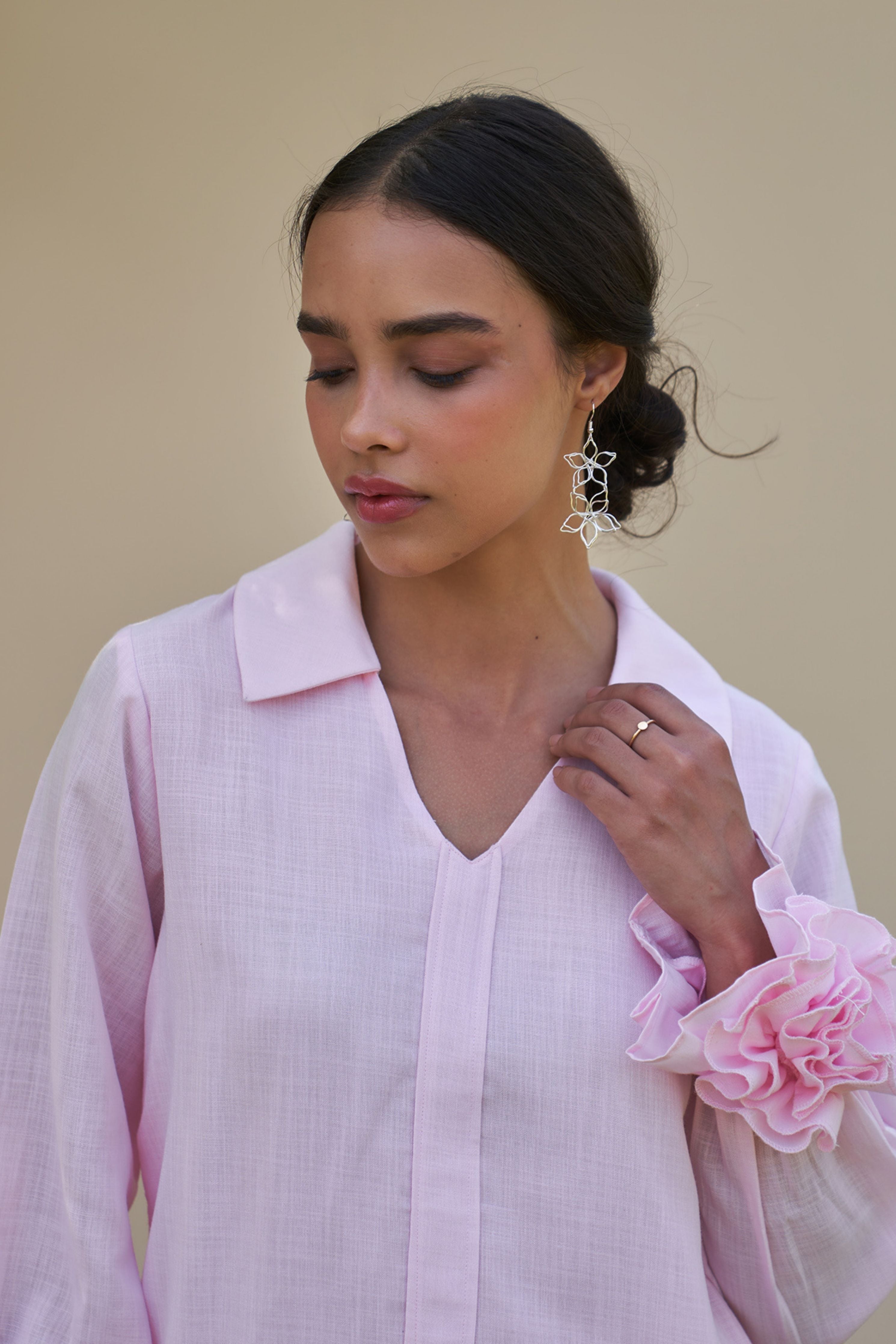Camellia Baby Pink Co-ord Set