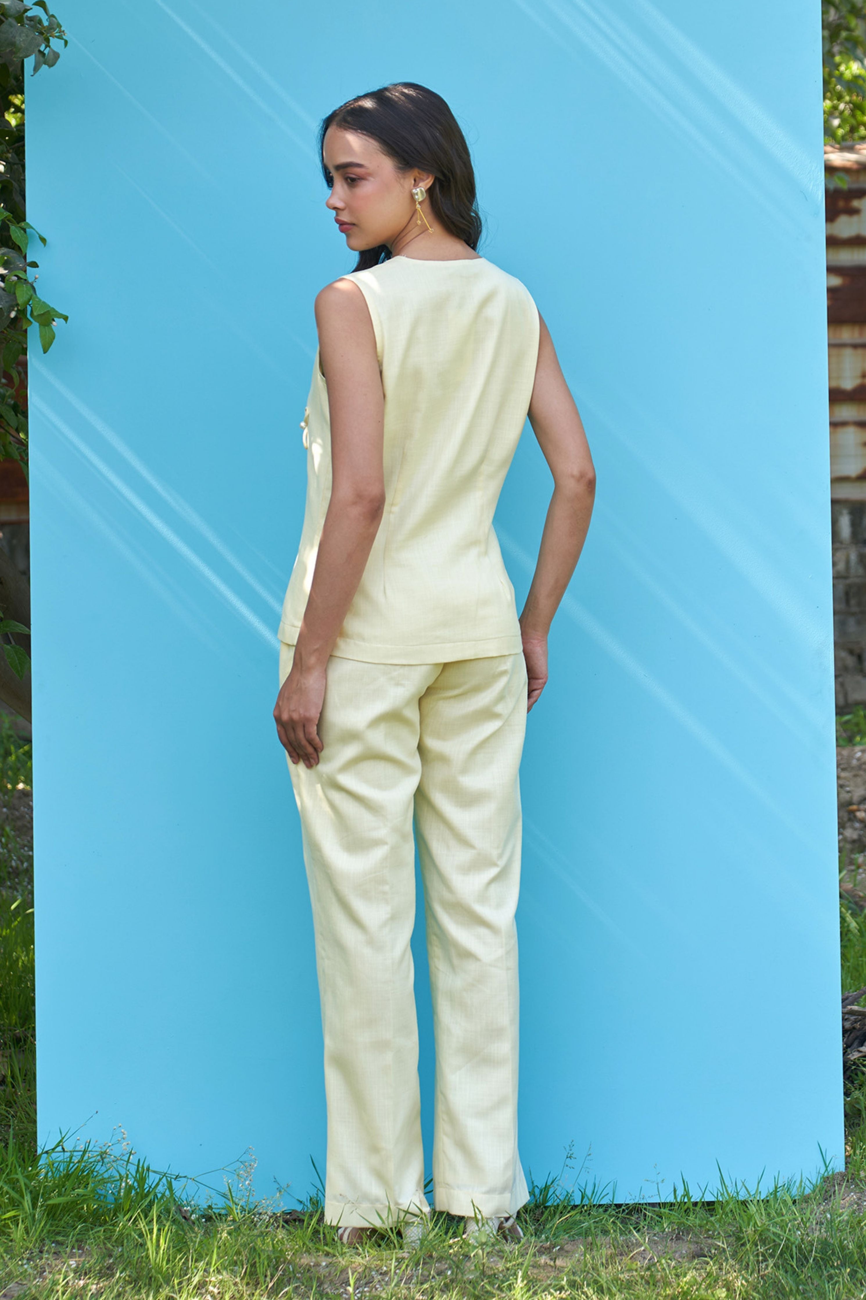 Daisy Butter Yellow Co-ord Set