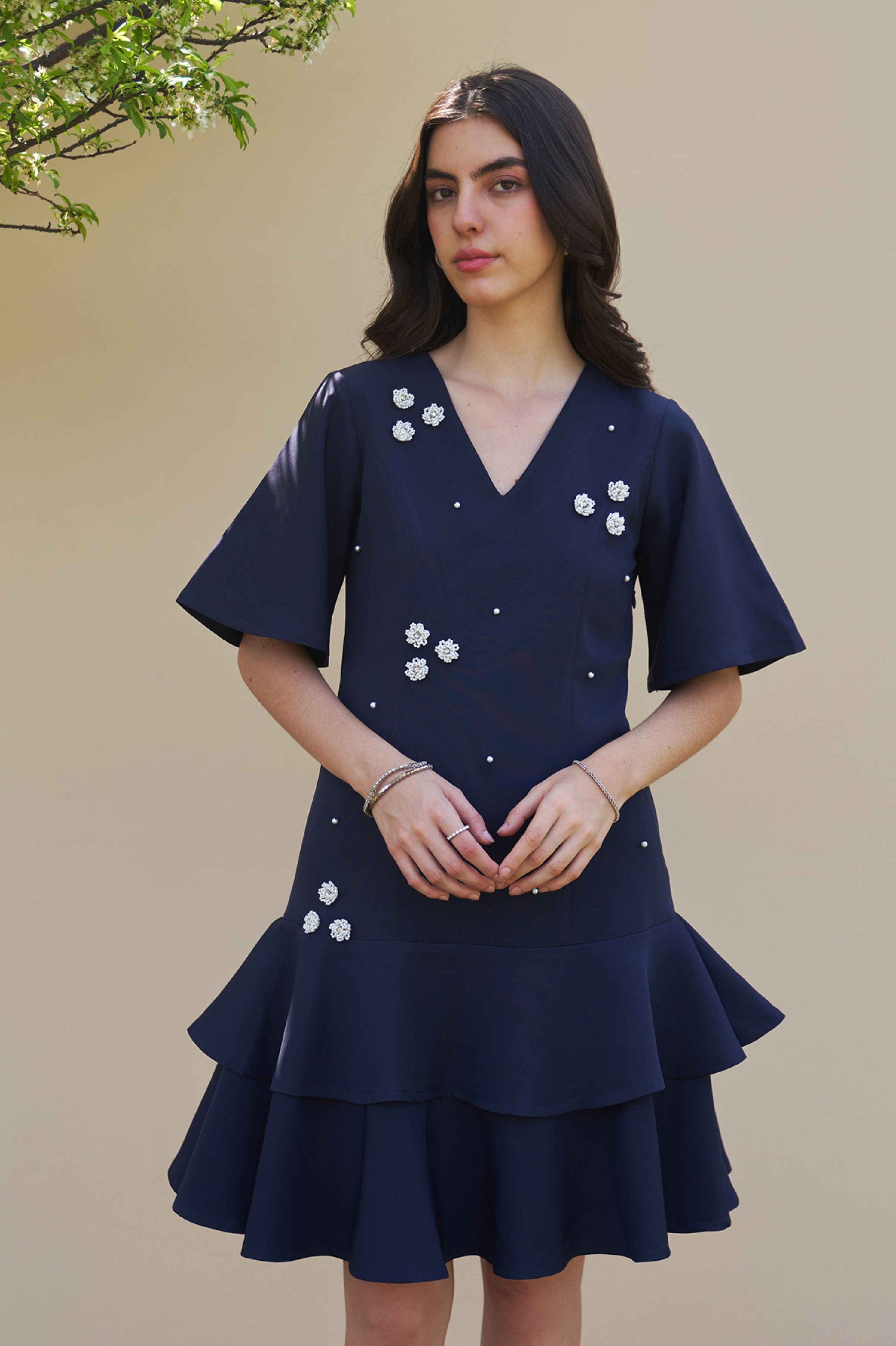 Trinity Navy Dress