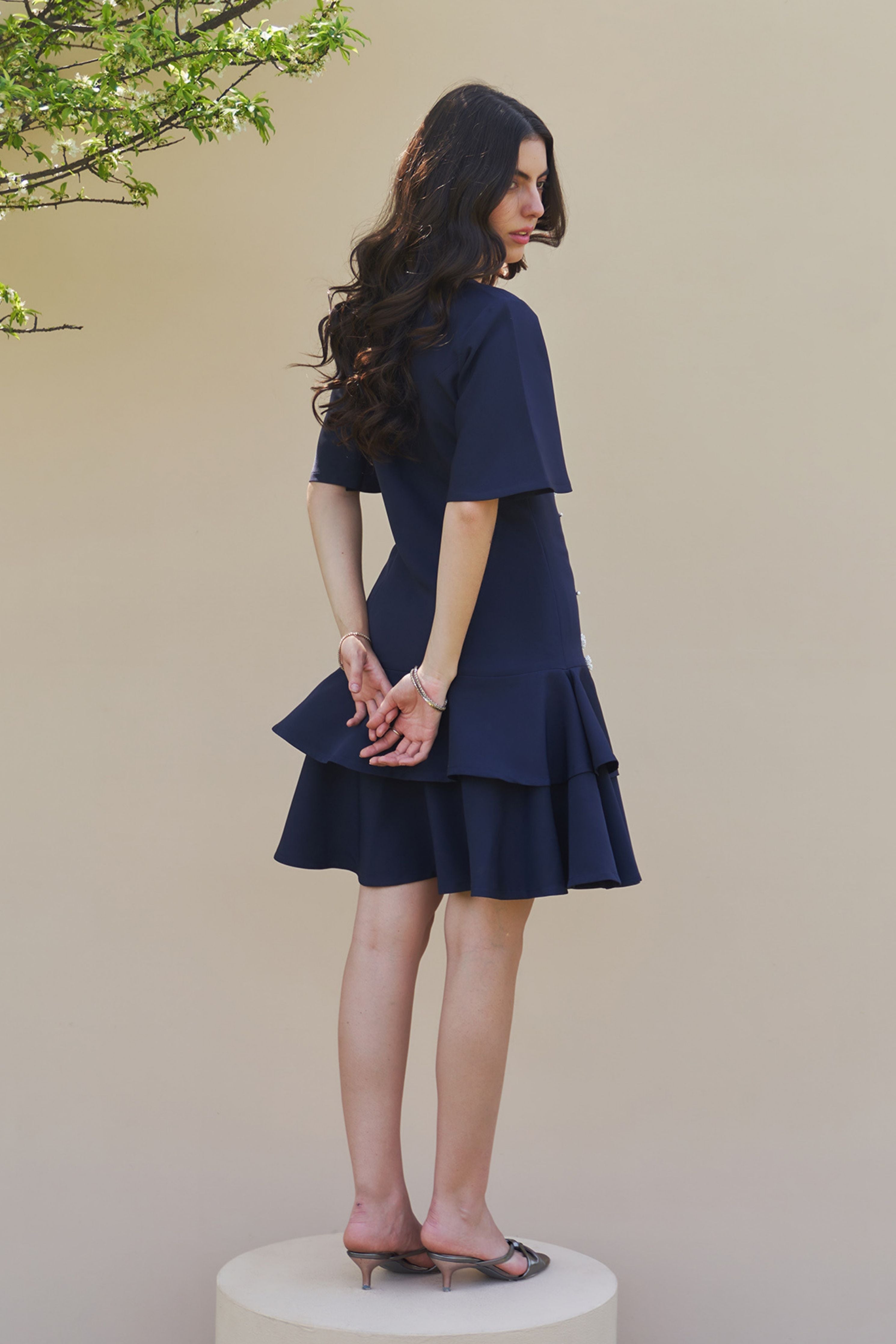 Trinity Navy Dress