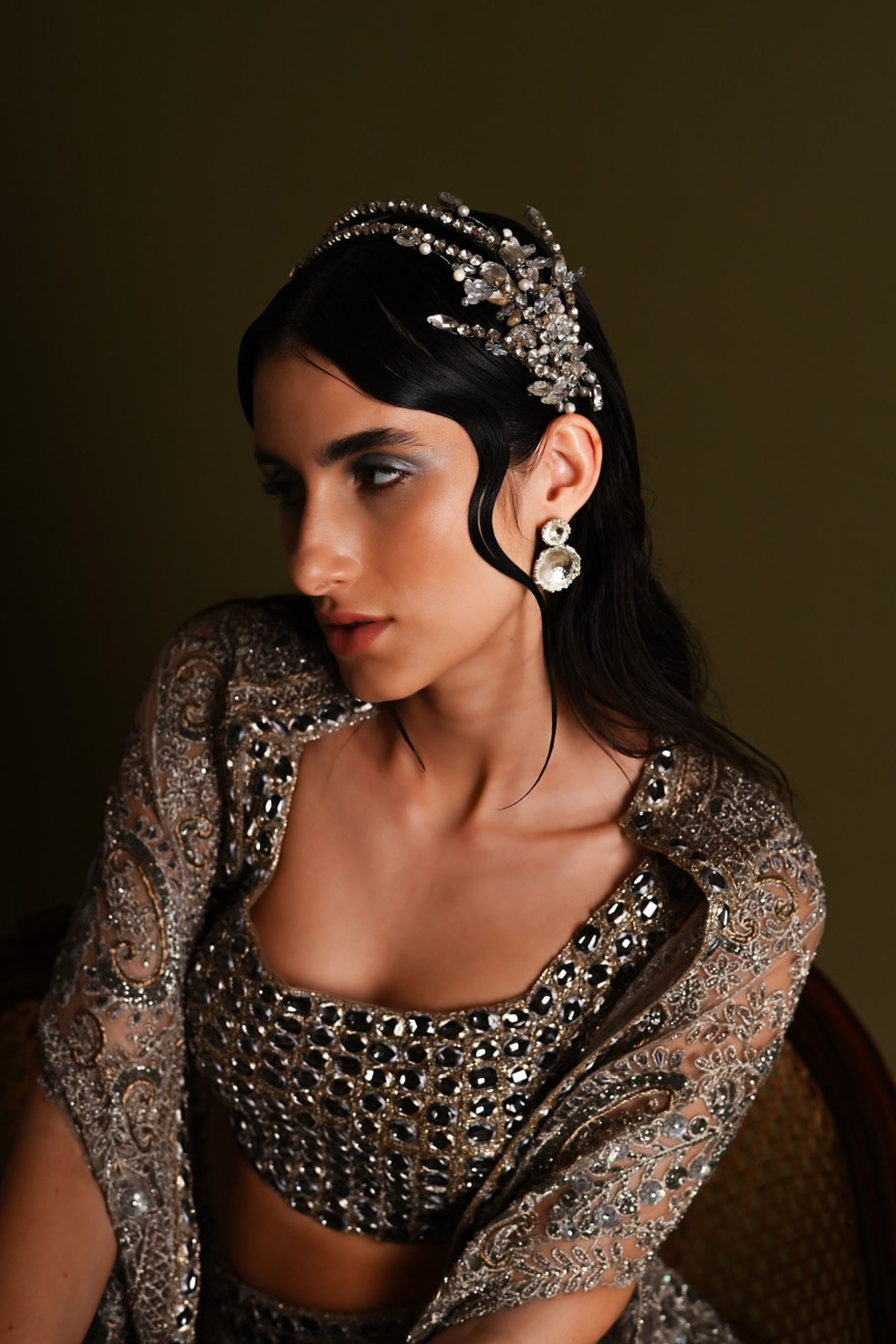 Comet Earrings Silver