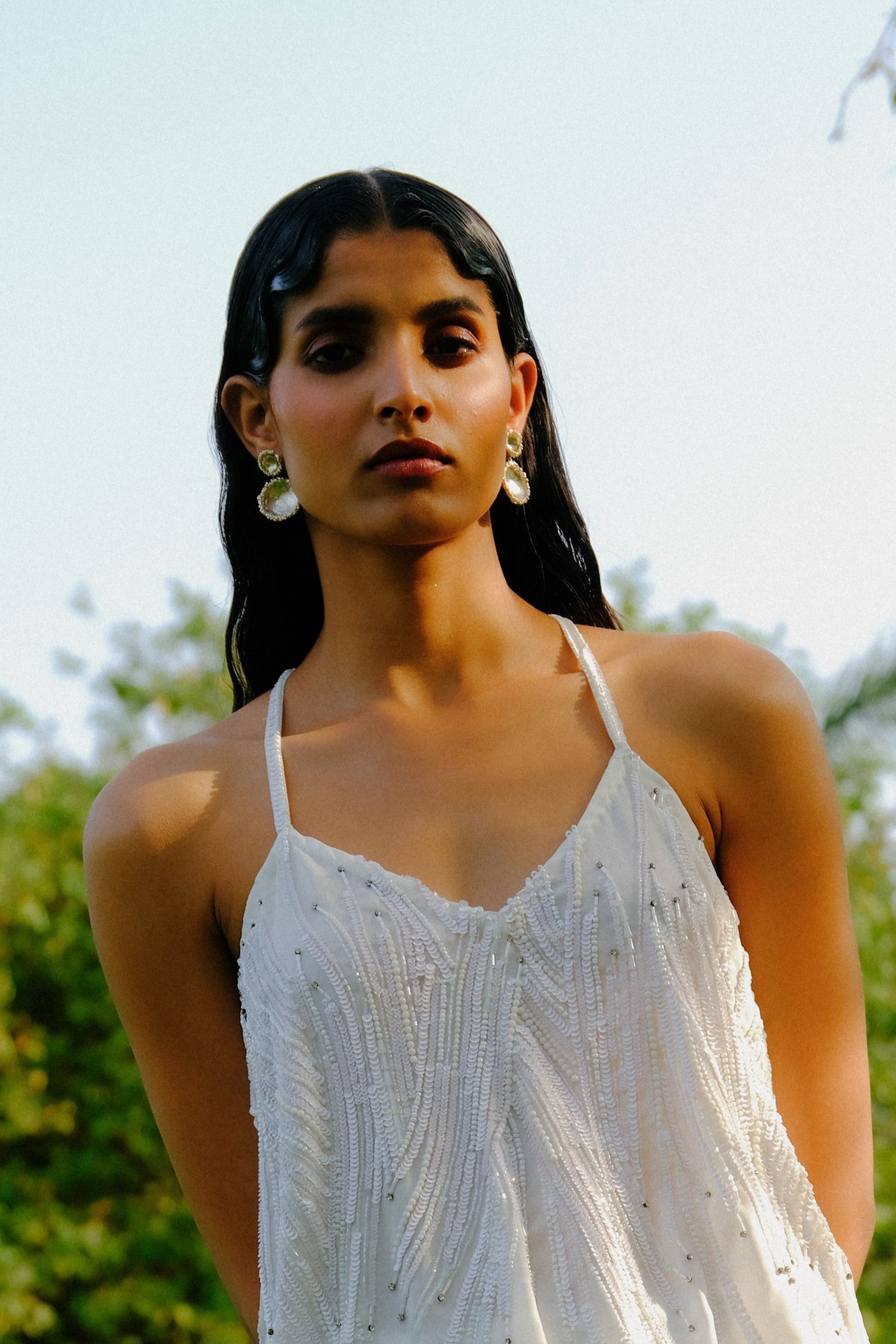 Comet Earrings Silver