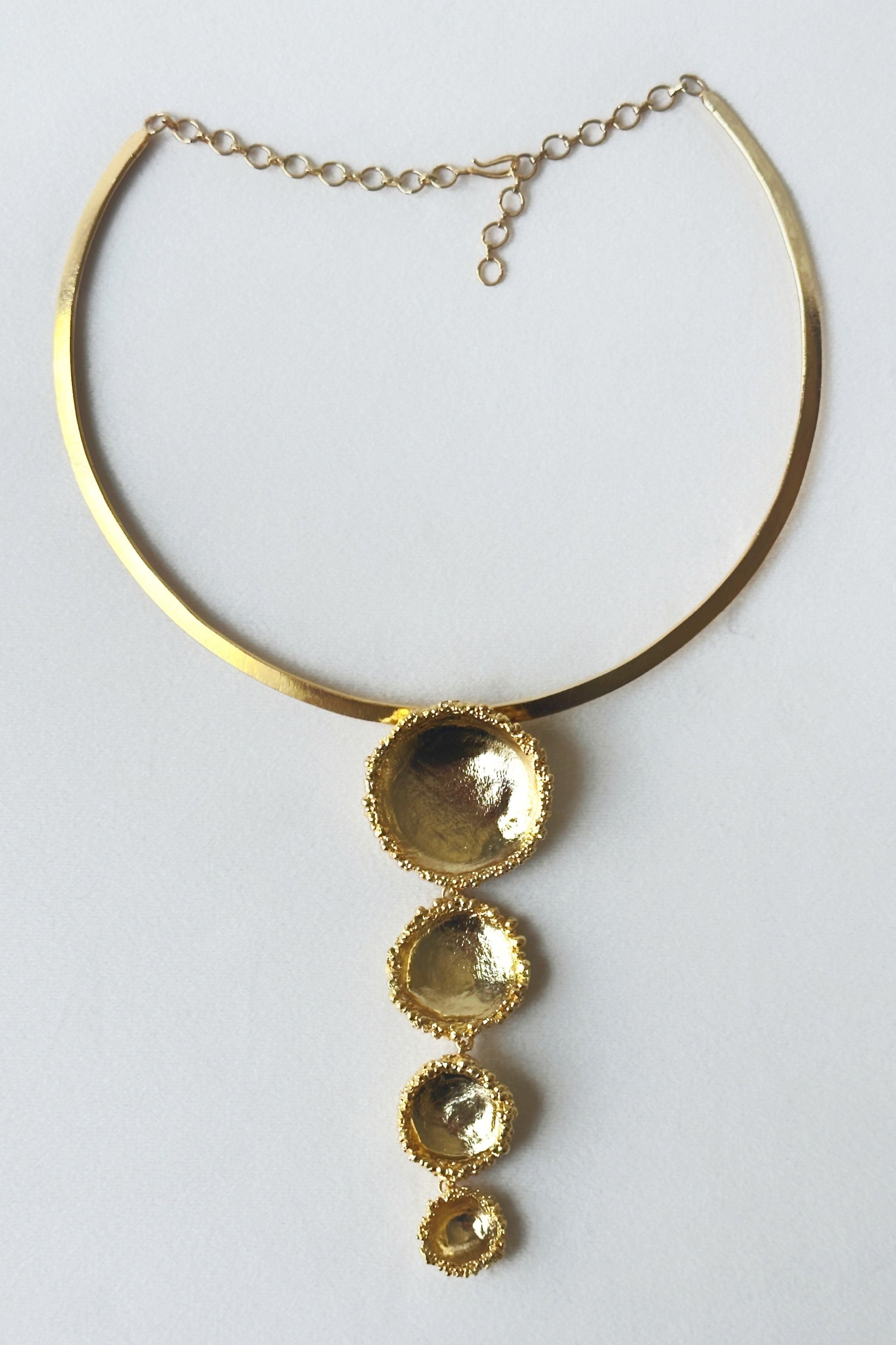 Cascade Neckpiece Gold