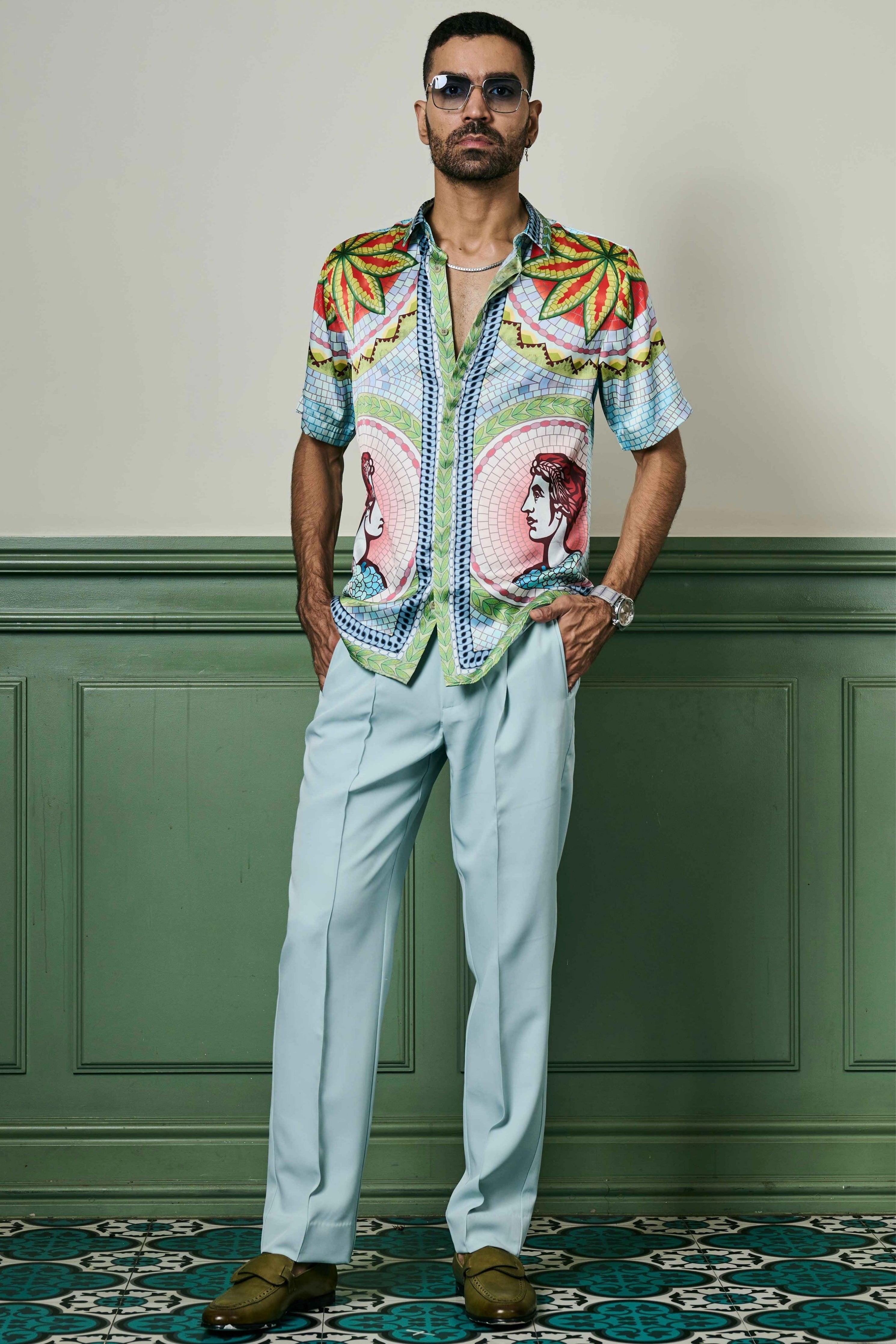 Apollo’s Muse Habutai Silk Shirt