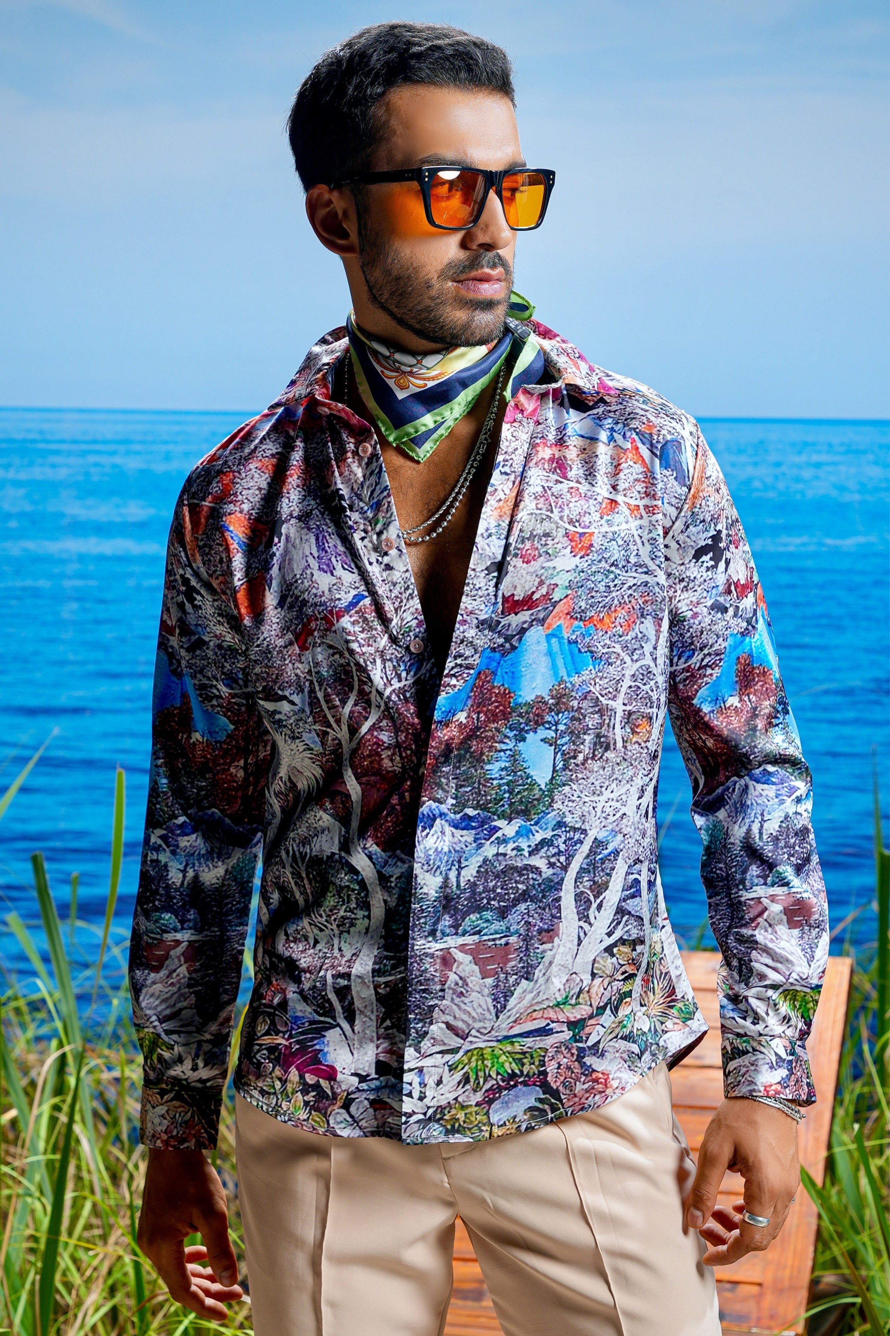 Verona Symphony Habutai Silk Shirt