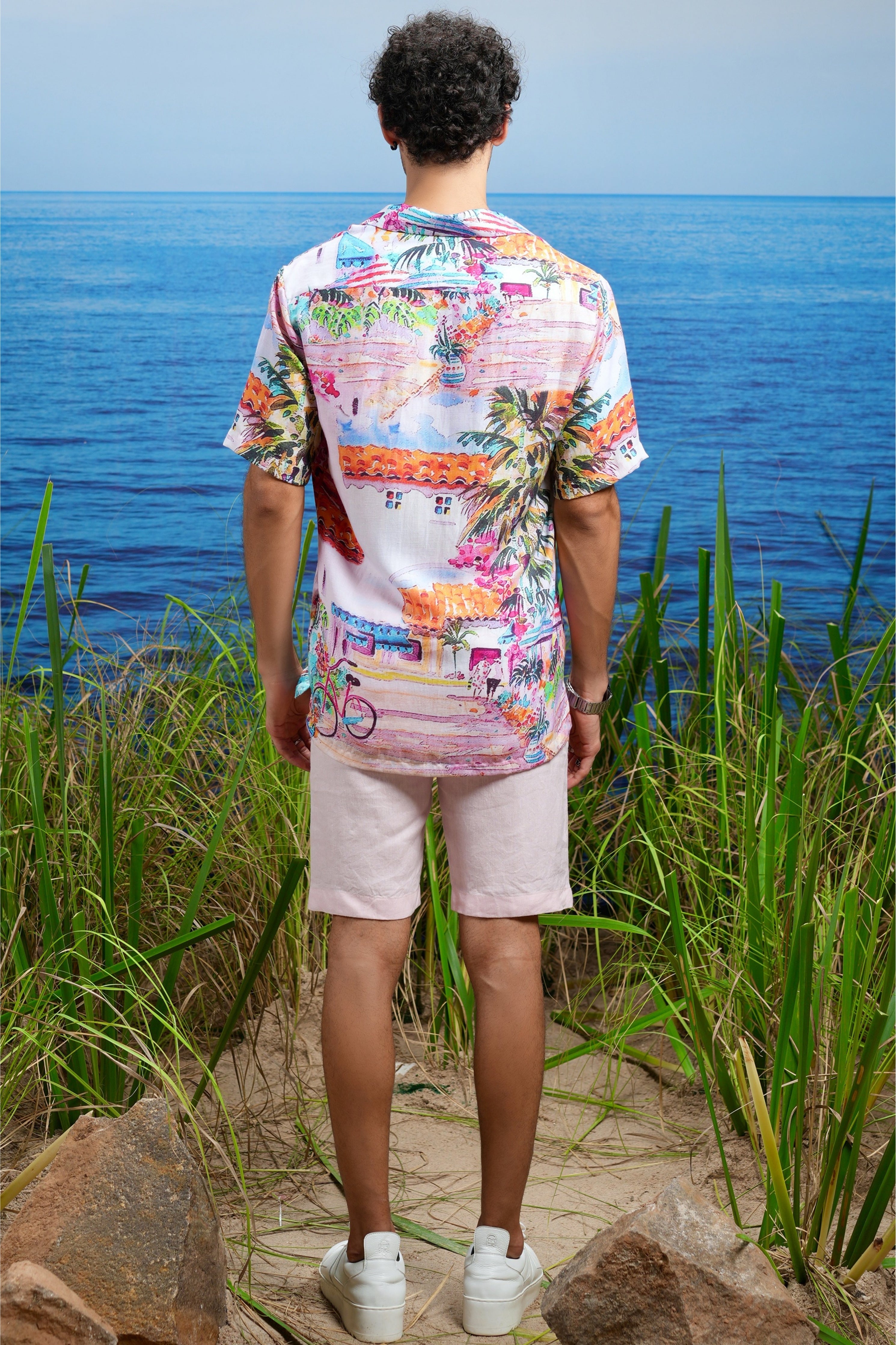 Sunset Boulevard Cuban Linen Shirt