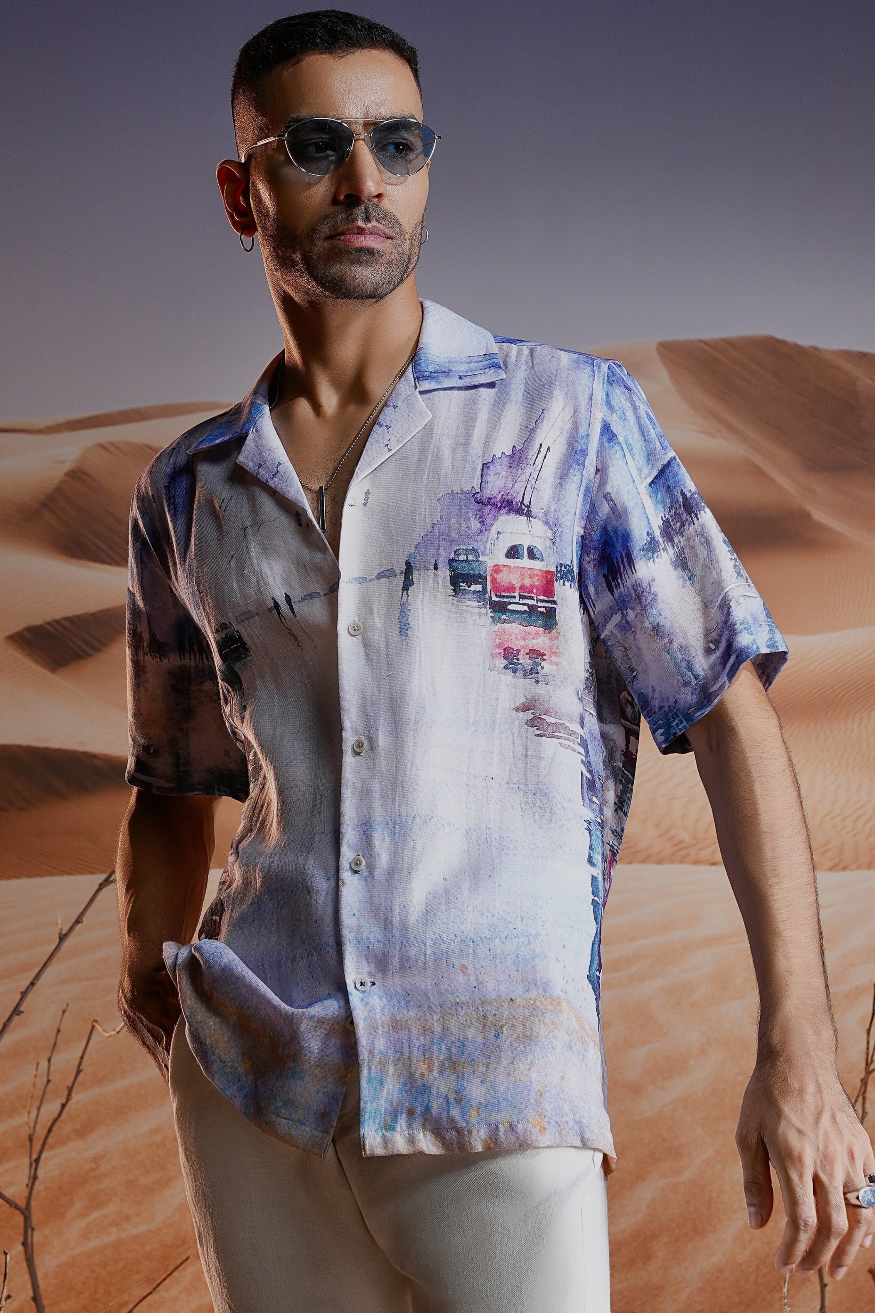 Mayfair Moments Linen Cuban Shirt