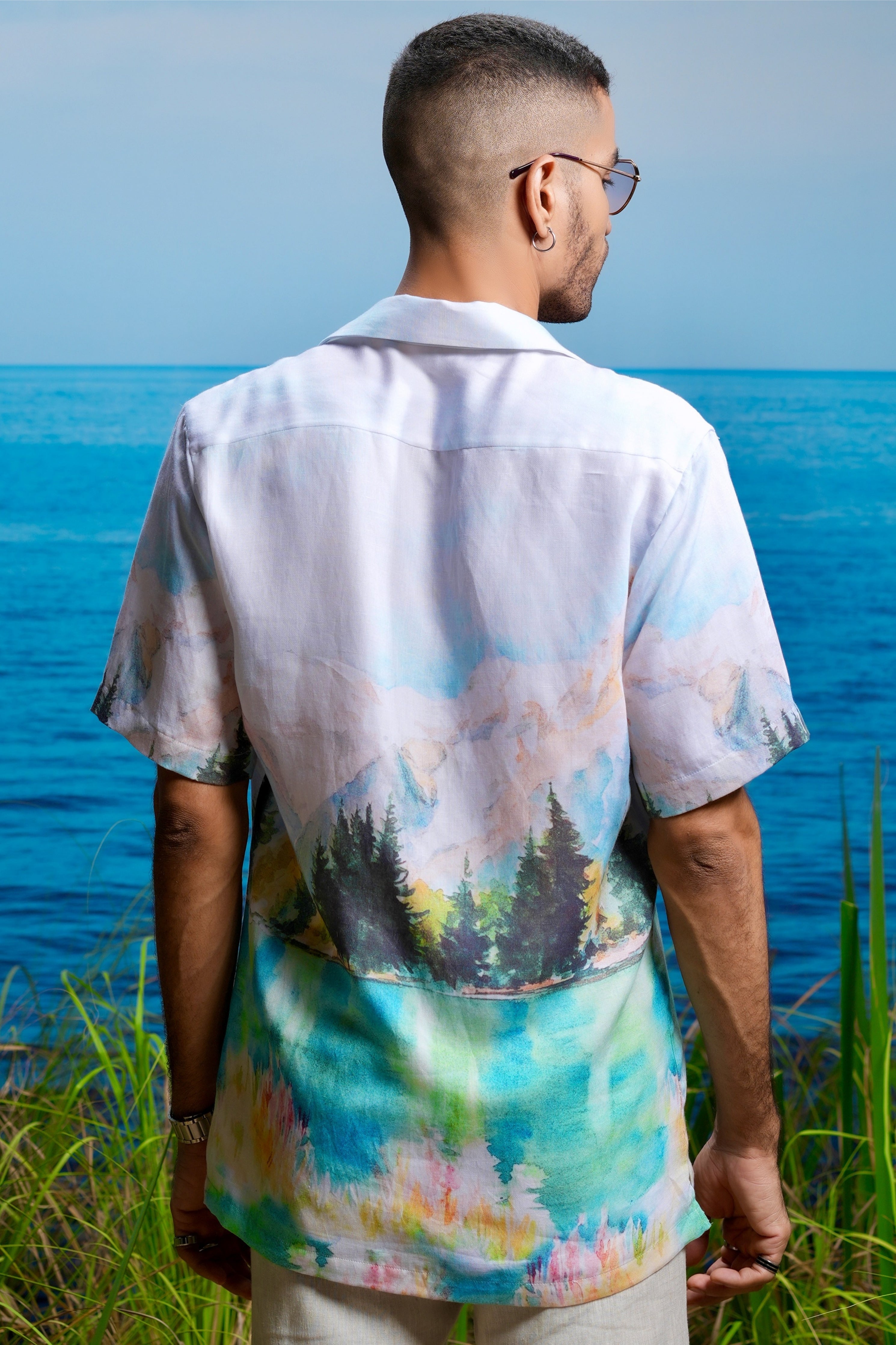 Whispering Valley Linen Cuban Shirt