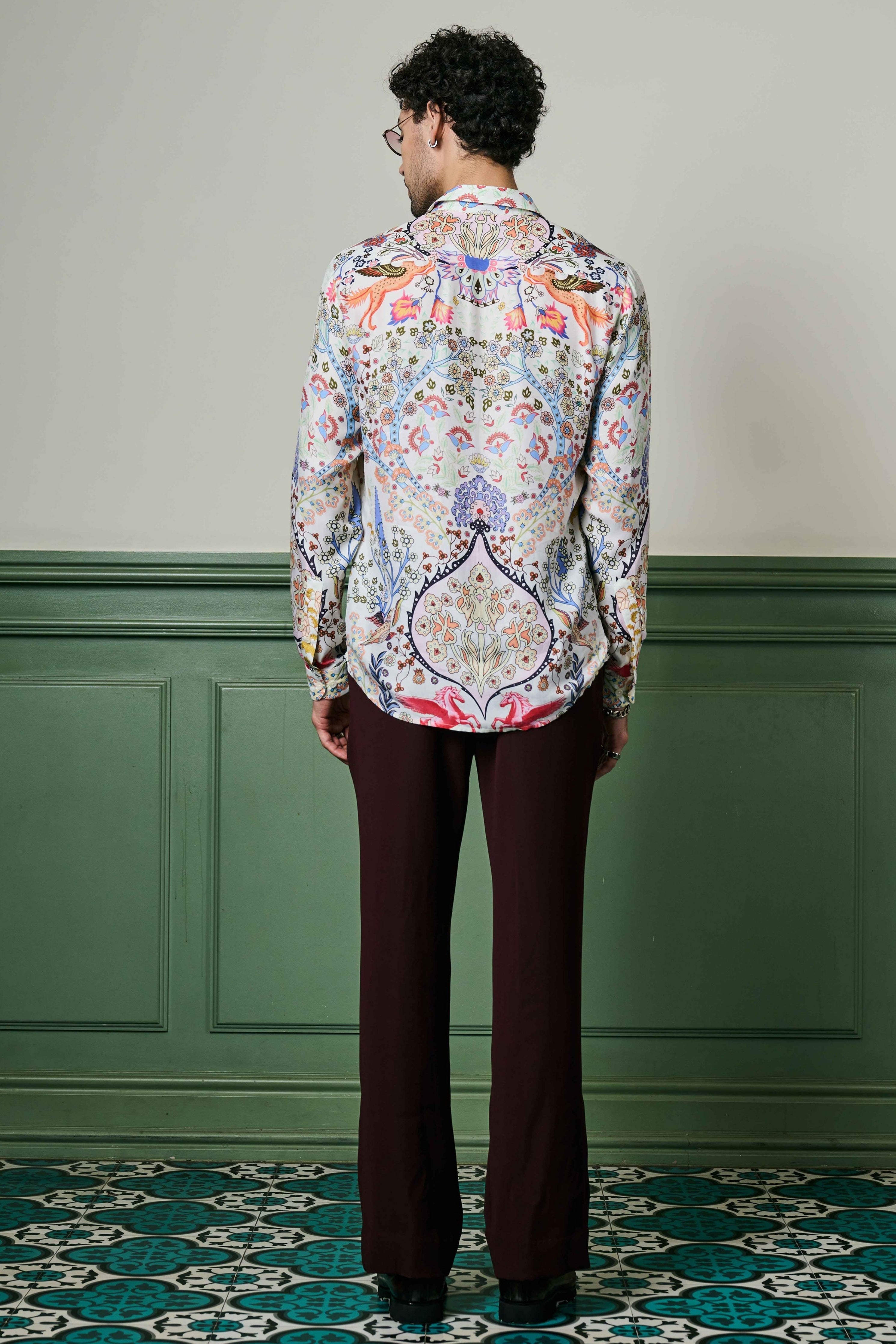Arcadian Dreams Habutai Silk Shirt