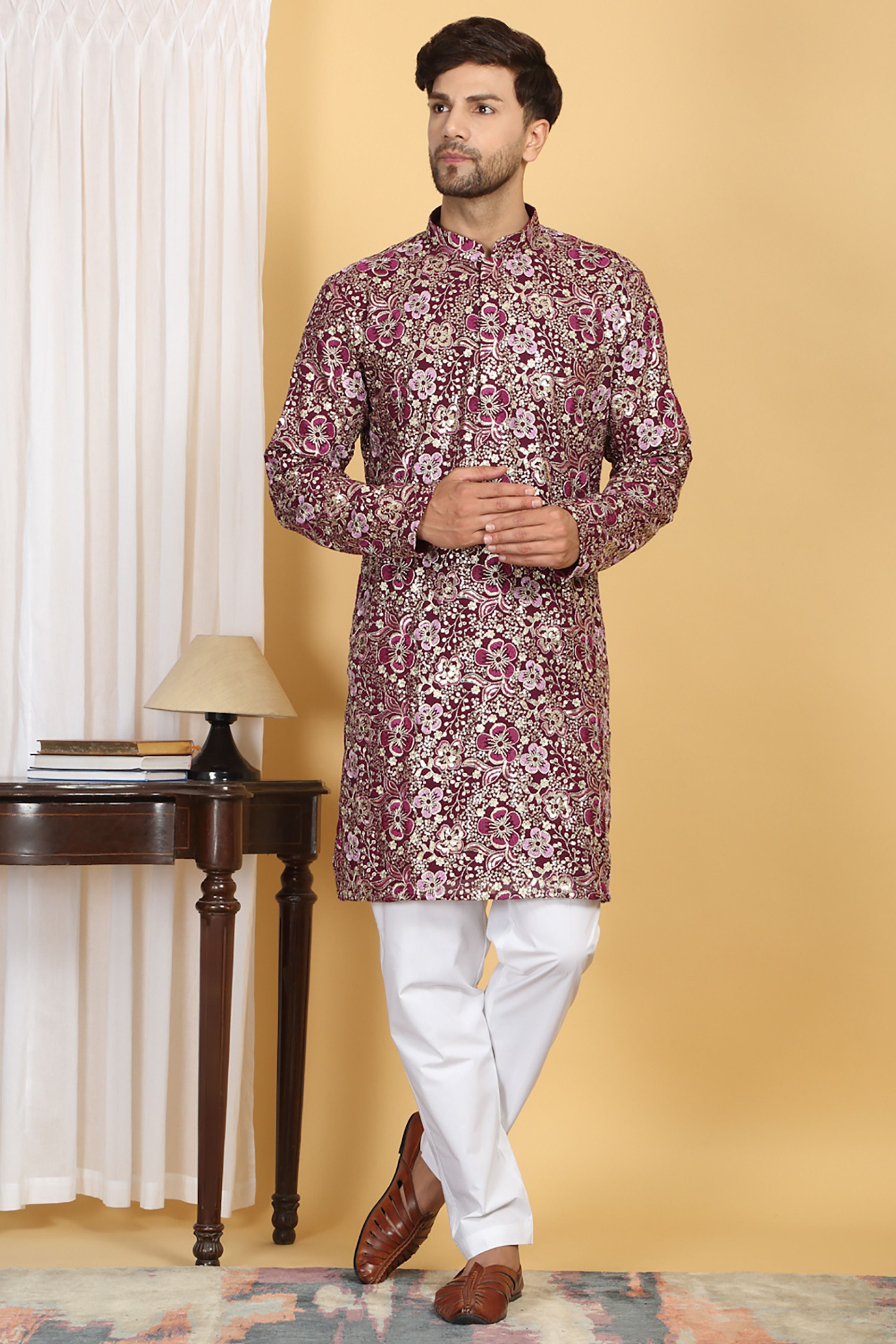 Divyakriti  Embroidered Kurta Set