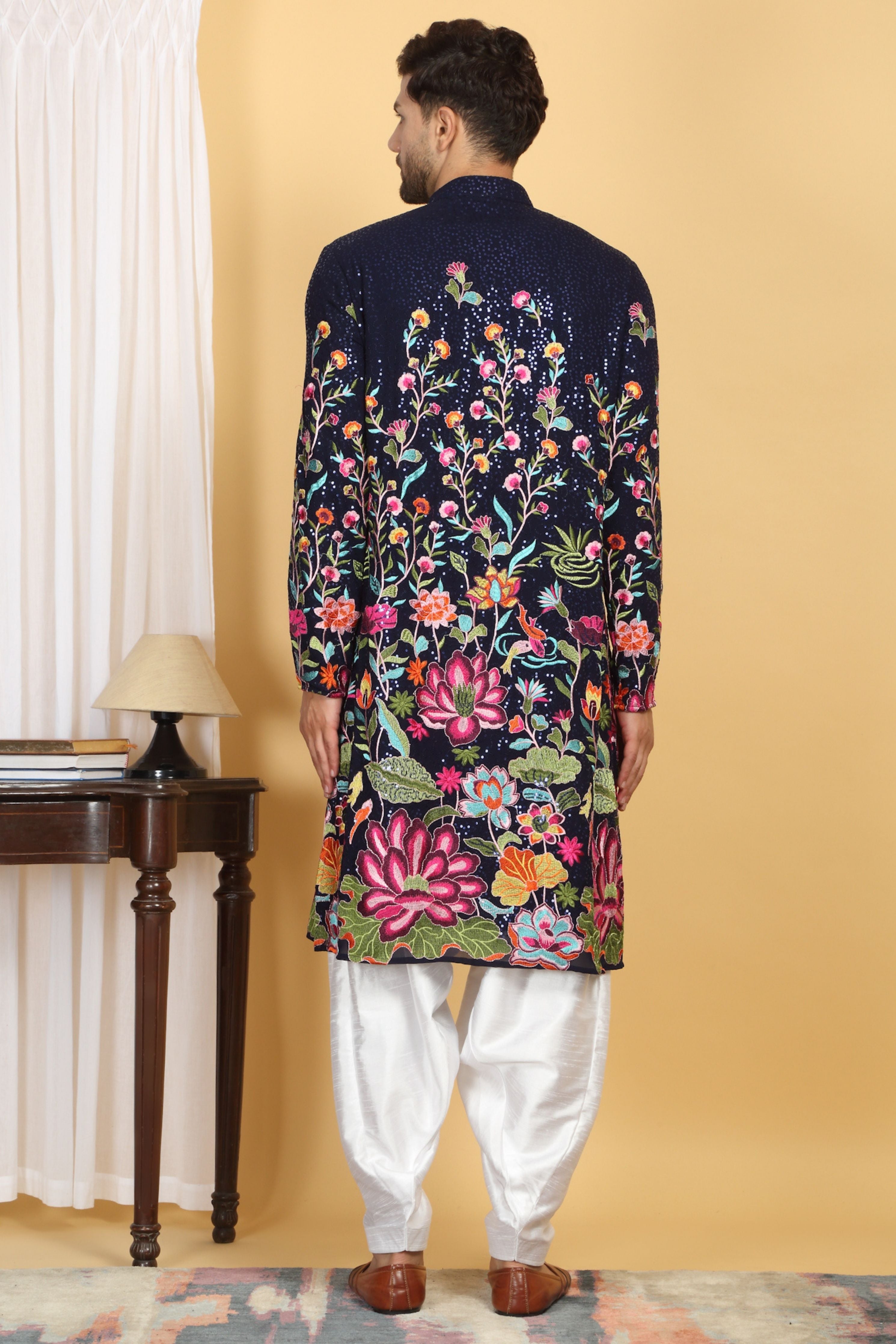 Pushp-Vansh Embroidered Kurta Set