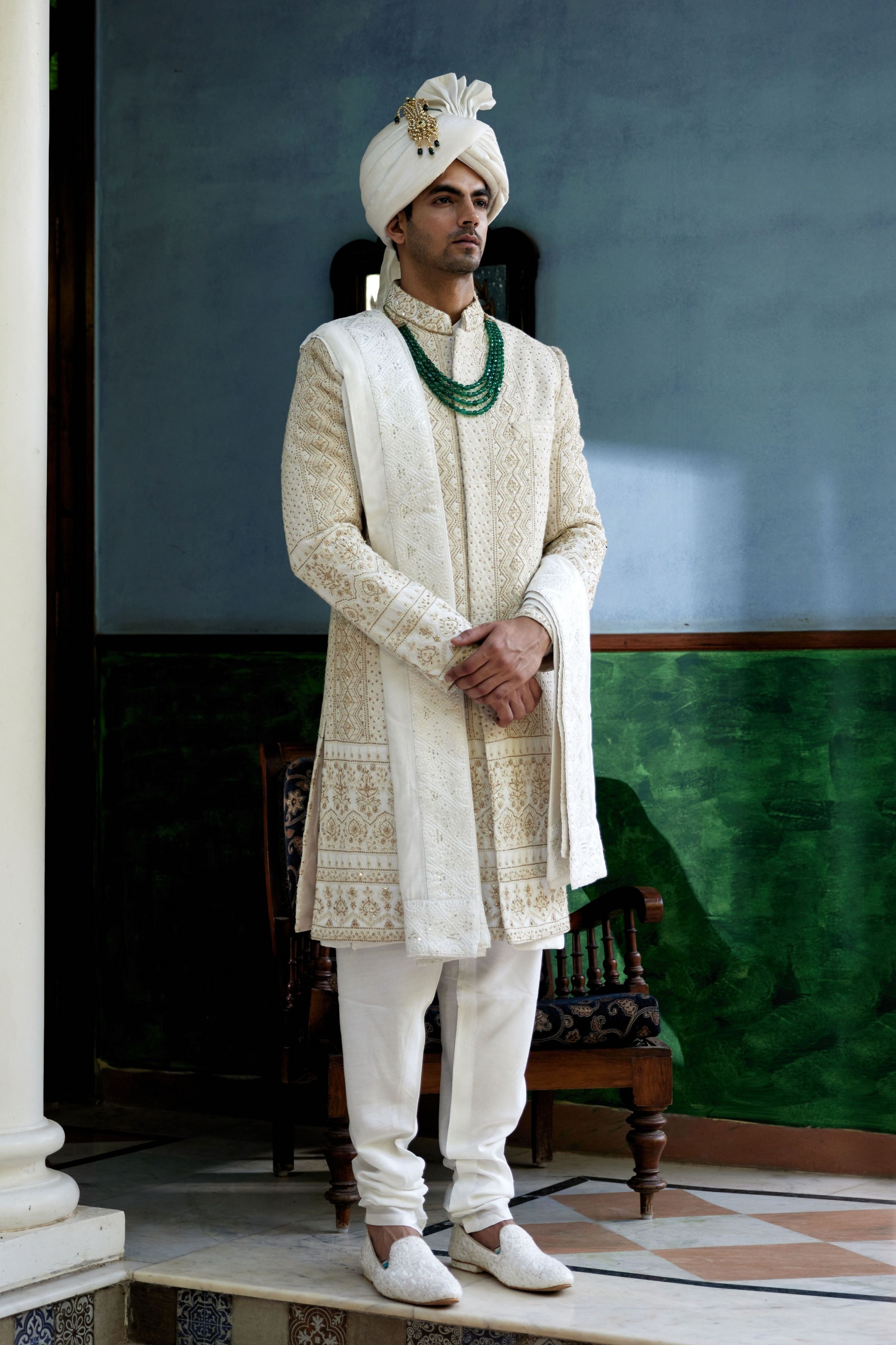 Sadiqabad Sherwani Set