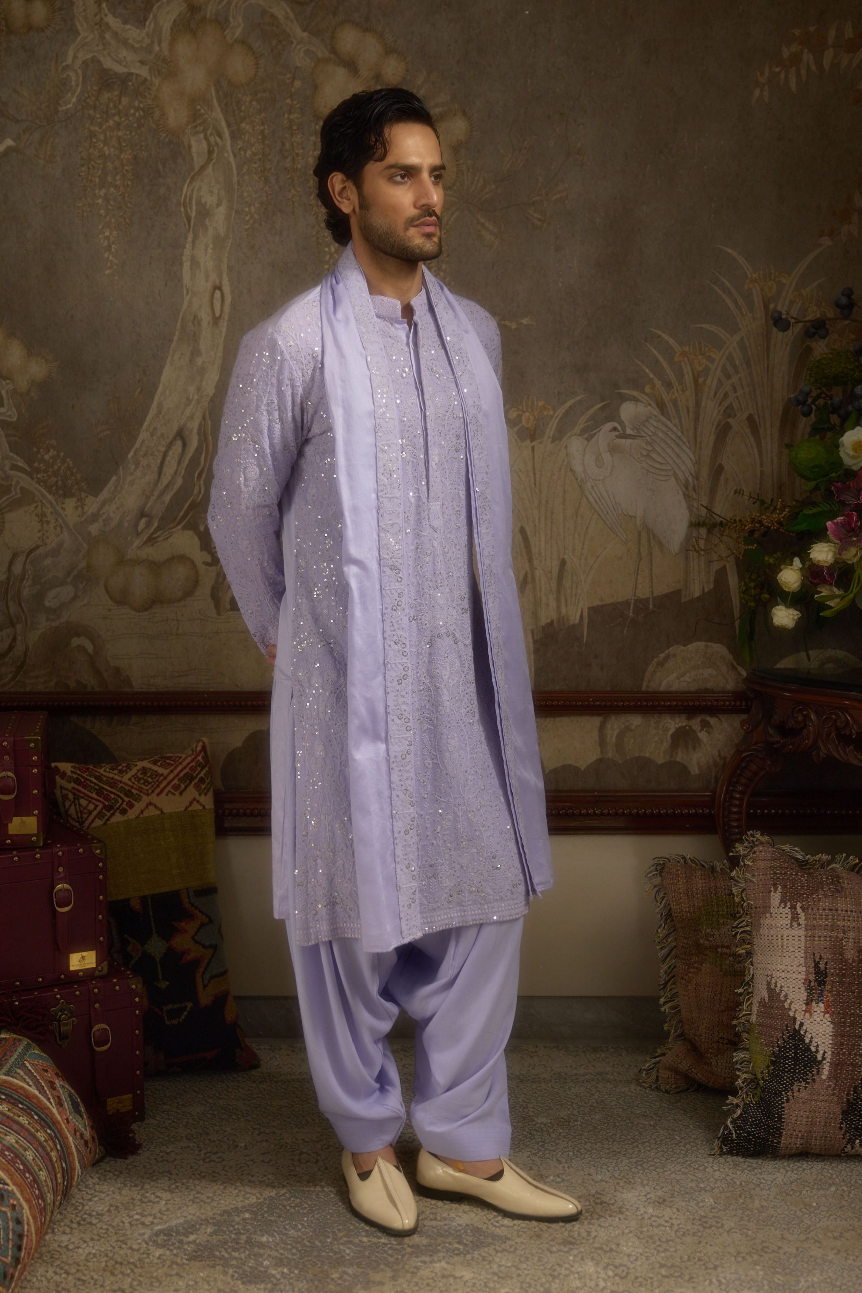 Raahi Gul Kurta Set