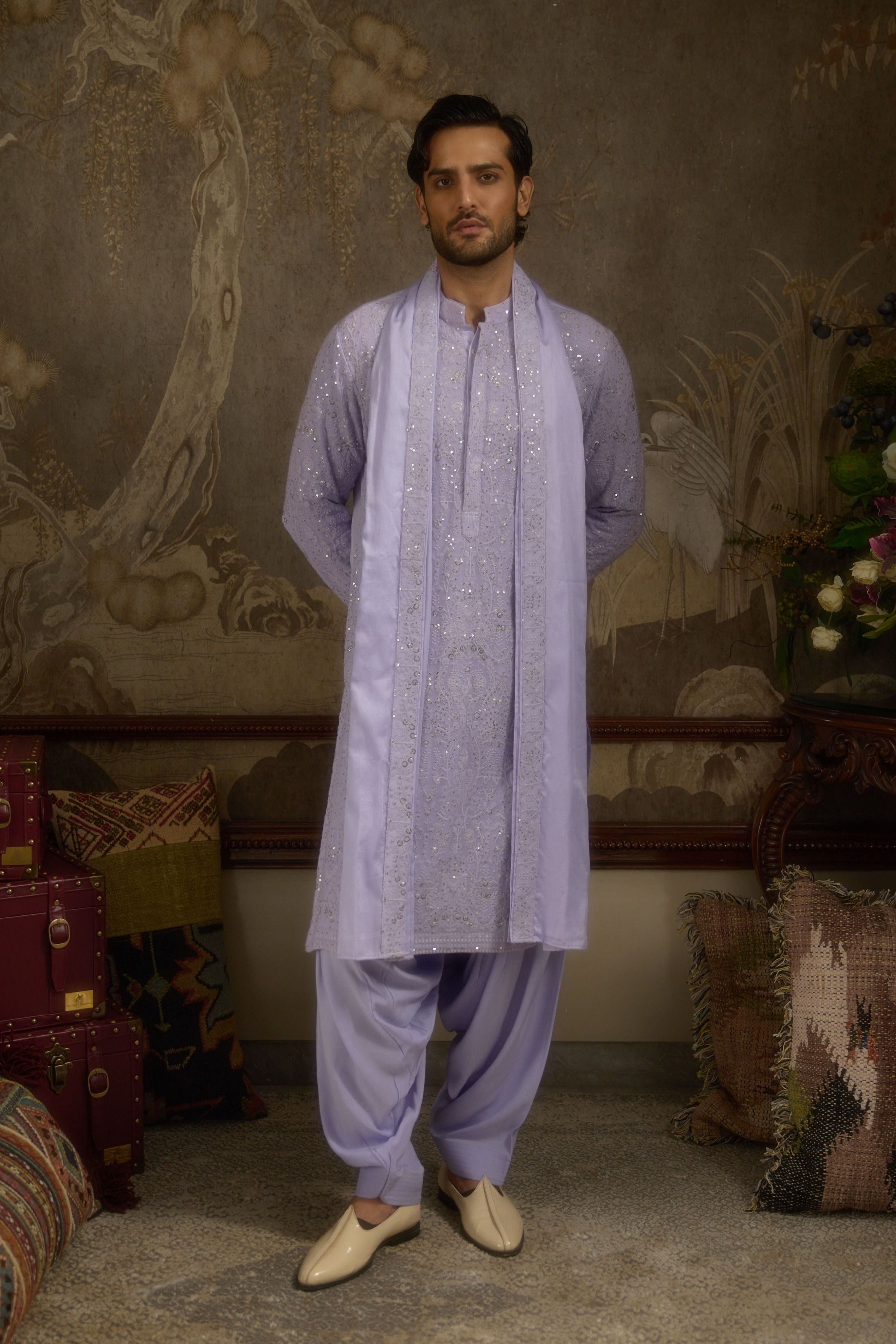 Raahi Gul Kurta Set