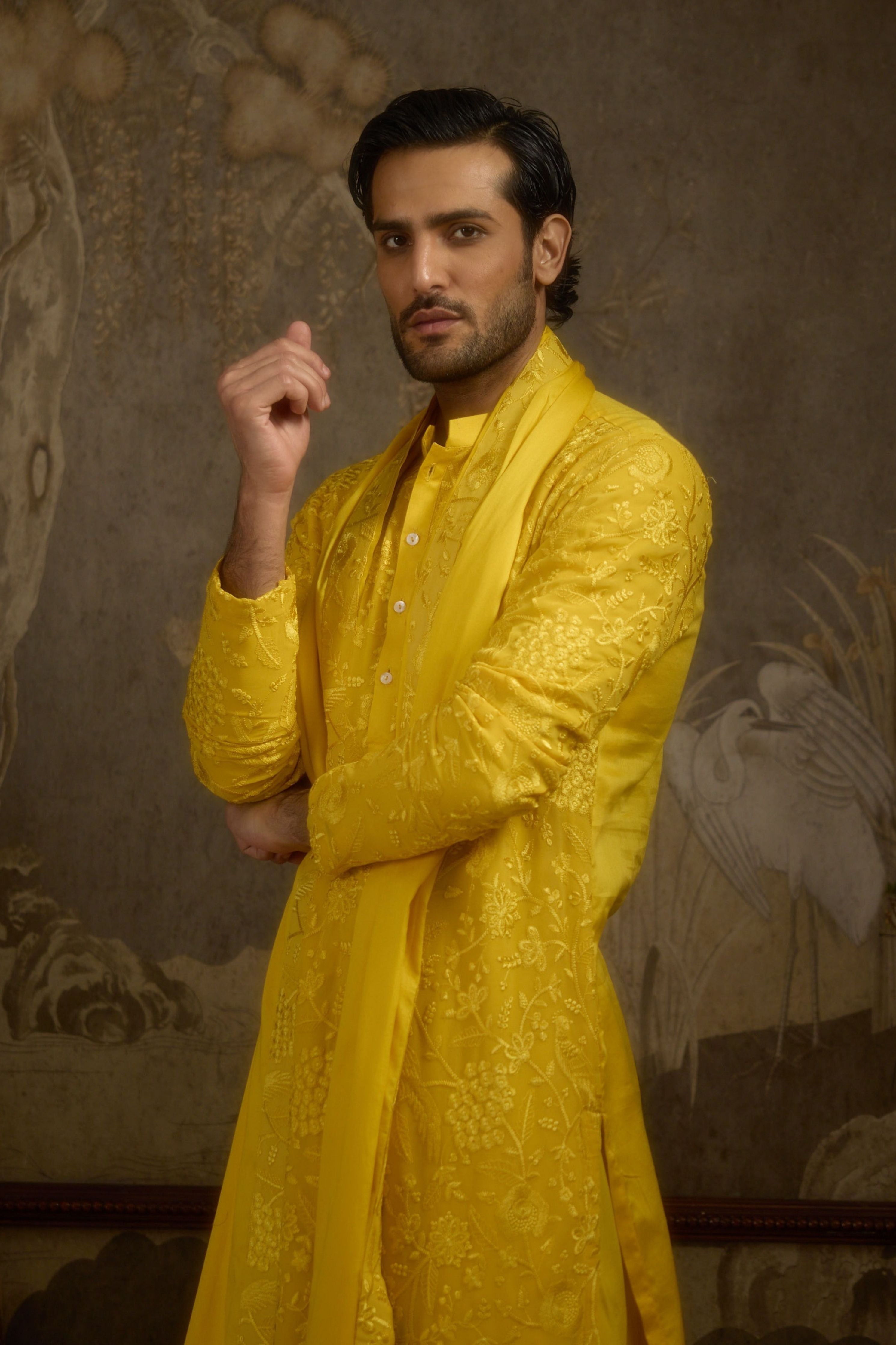 Heerbasant Kurta Set