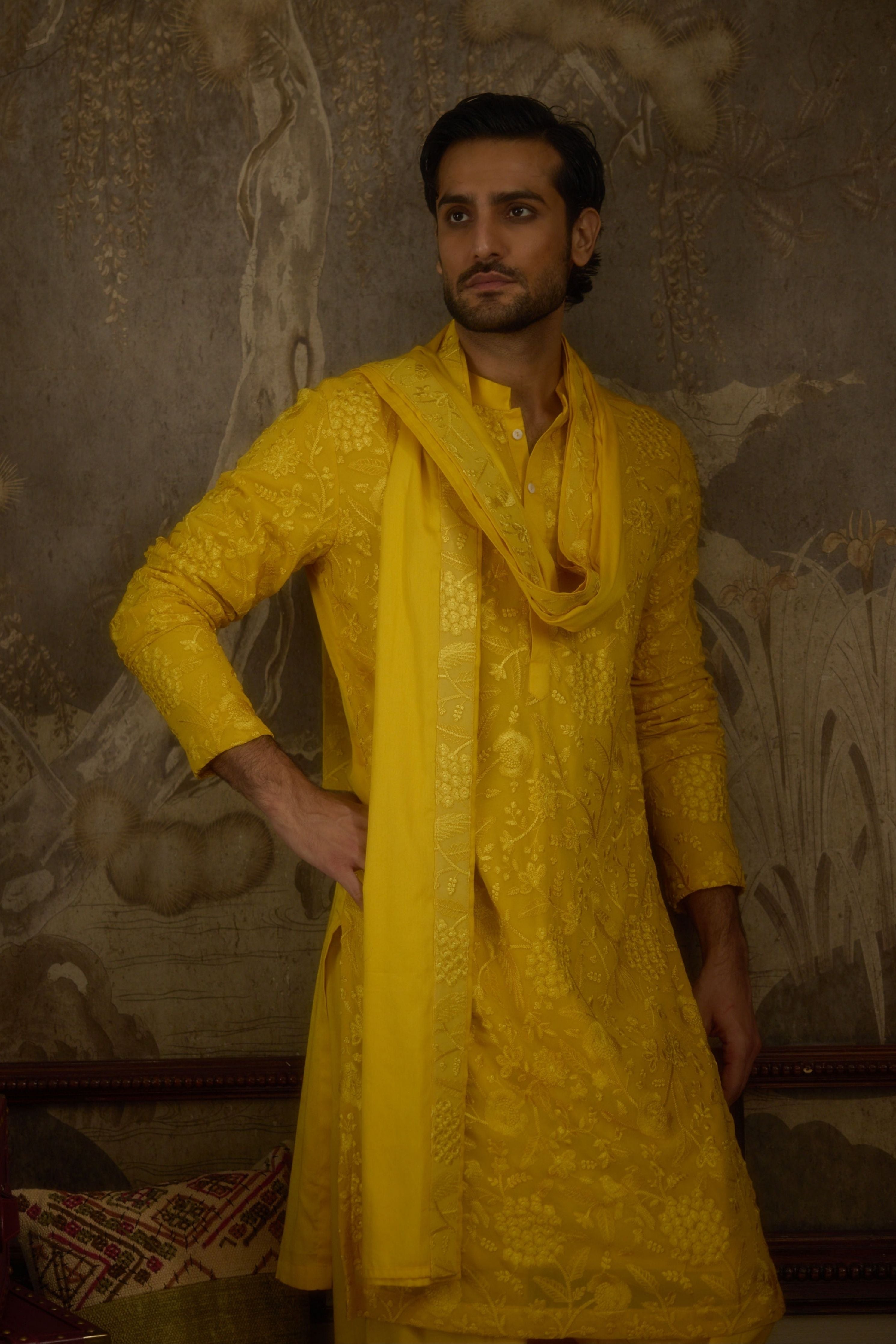 Heerbasant Kurta Set