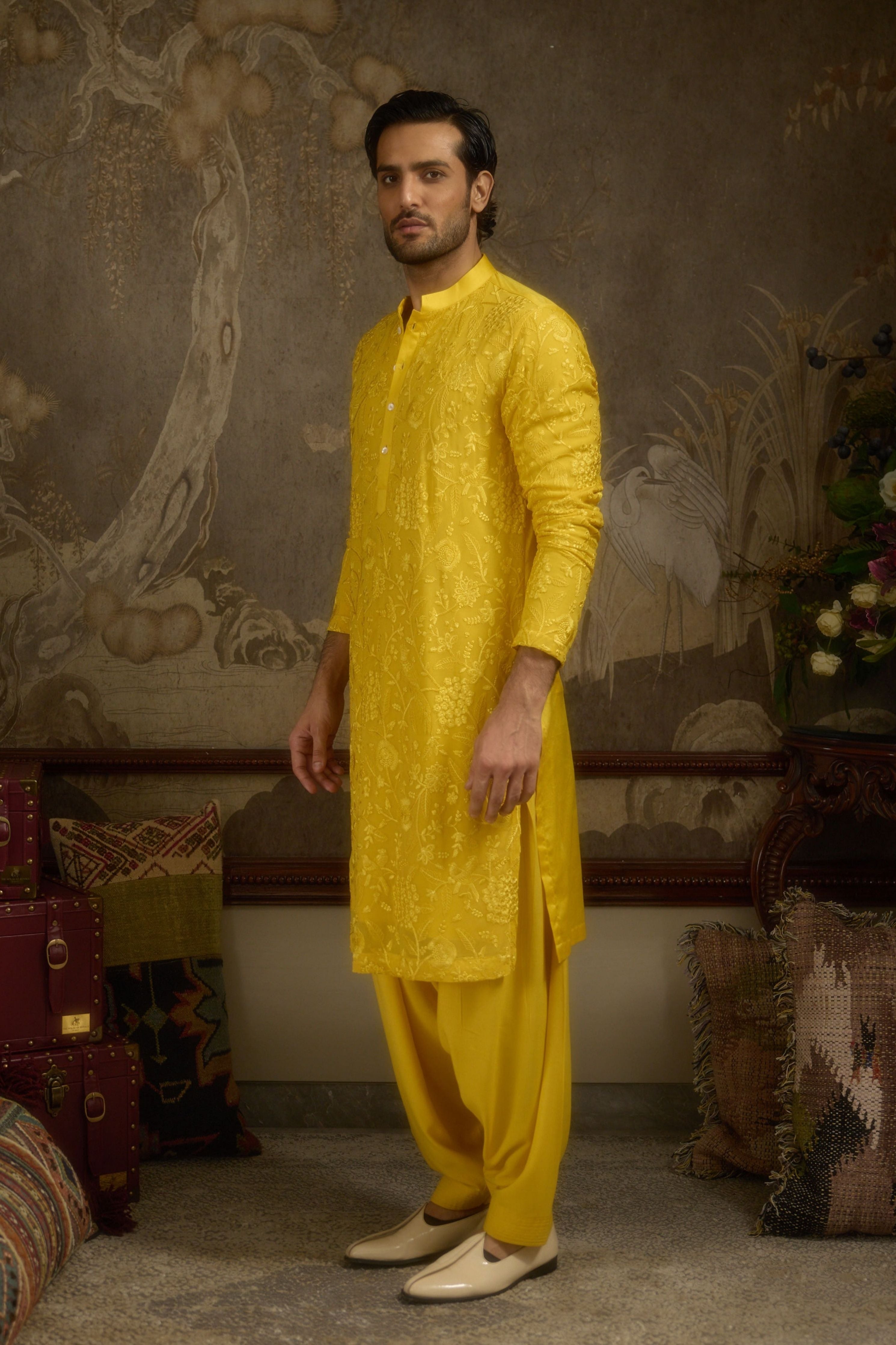 Heerbasant Kurta Set