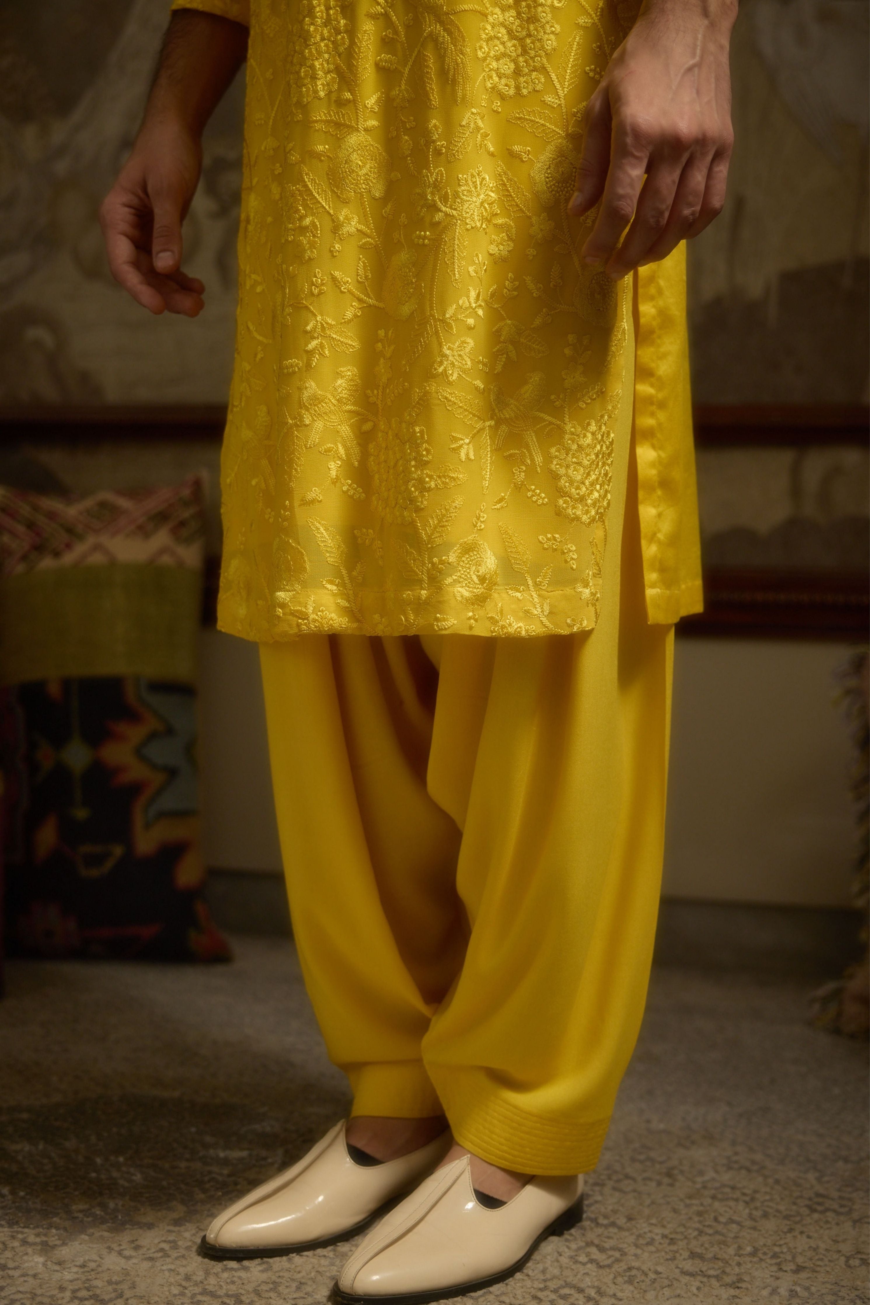 Heerbasant Kurta Set