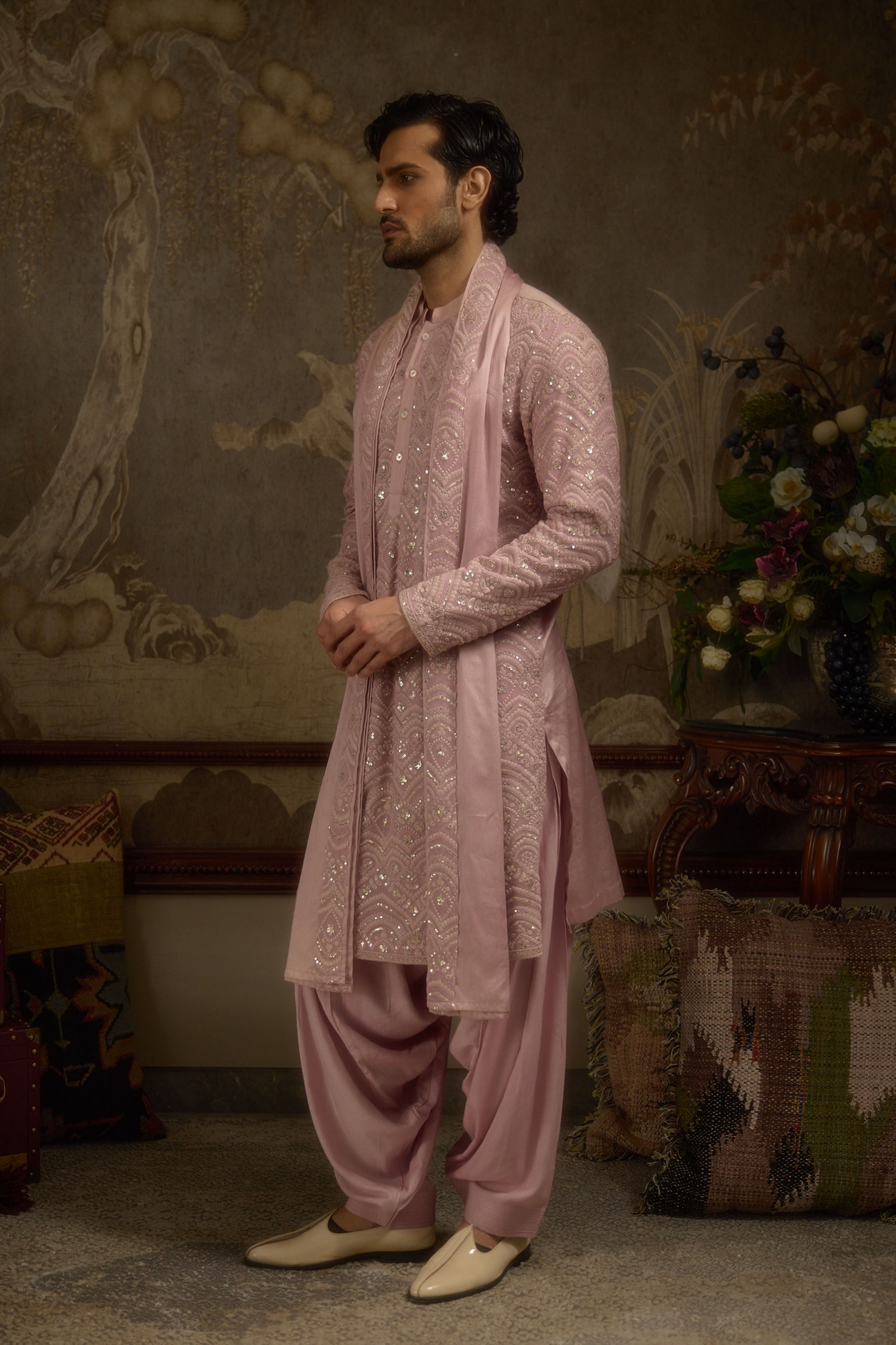 Kesar Gul Kurta Set