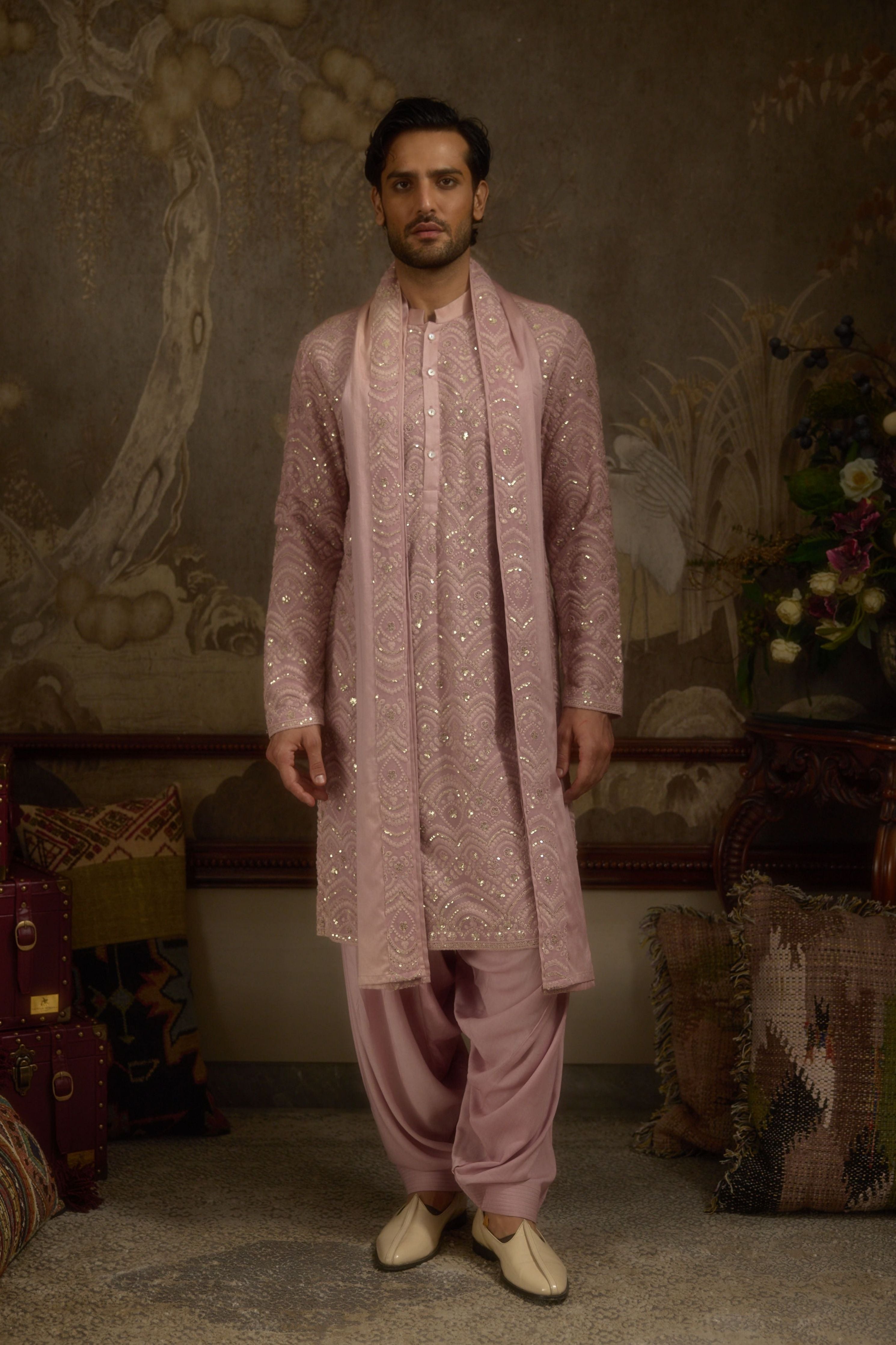 Kesar Gul Kurta Set