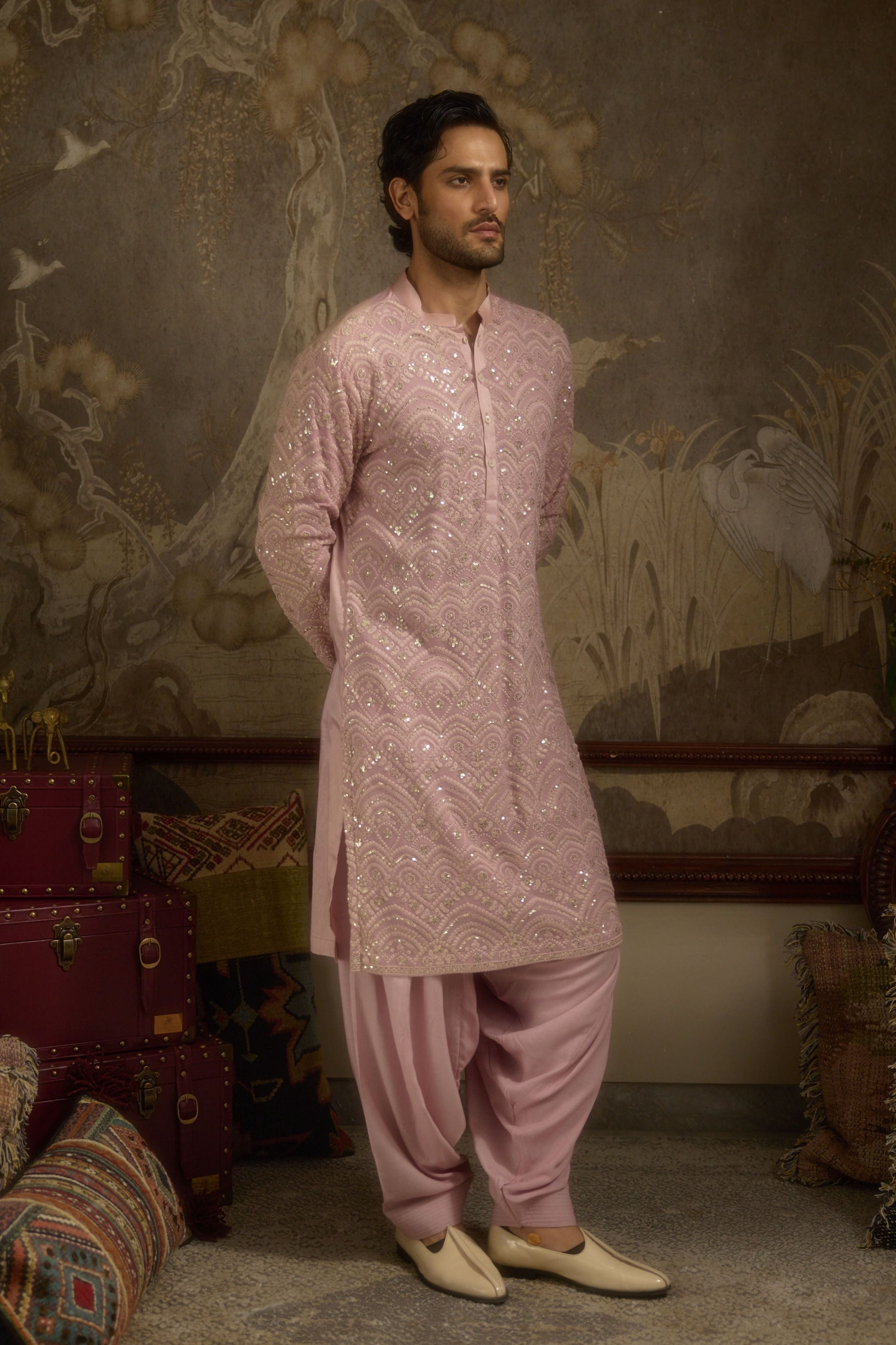 Kesar Gul Kurta Set