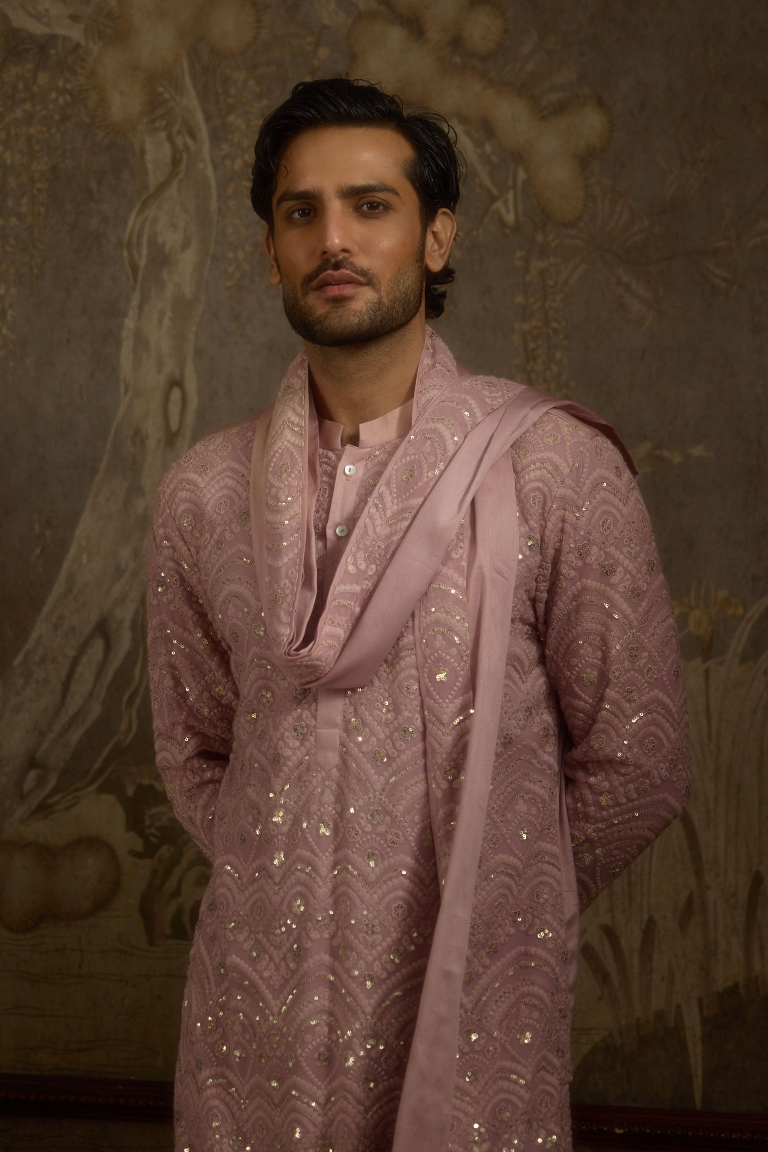 Kesar Gul Kurta Set