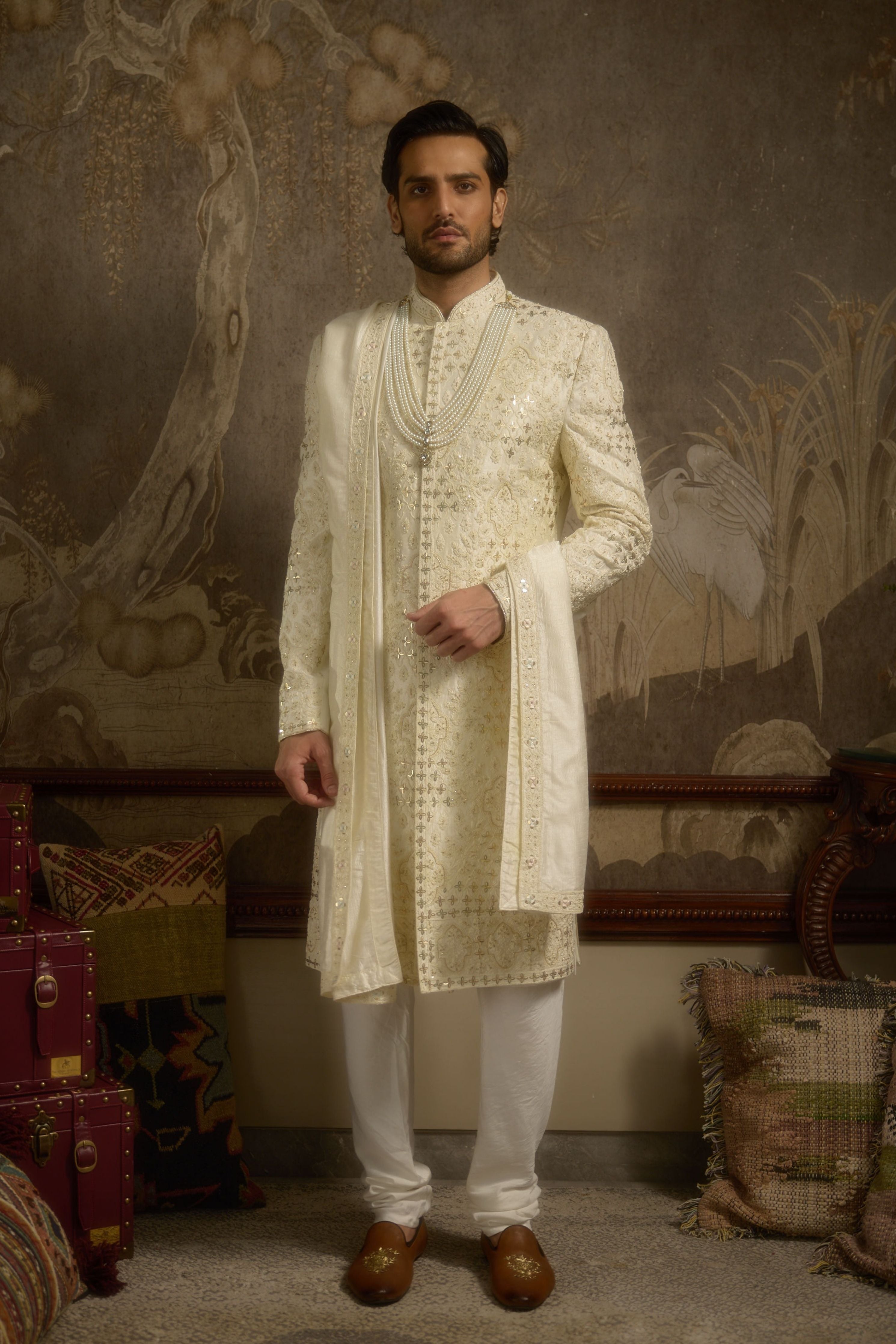 Roshaan Sherwani Set