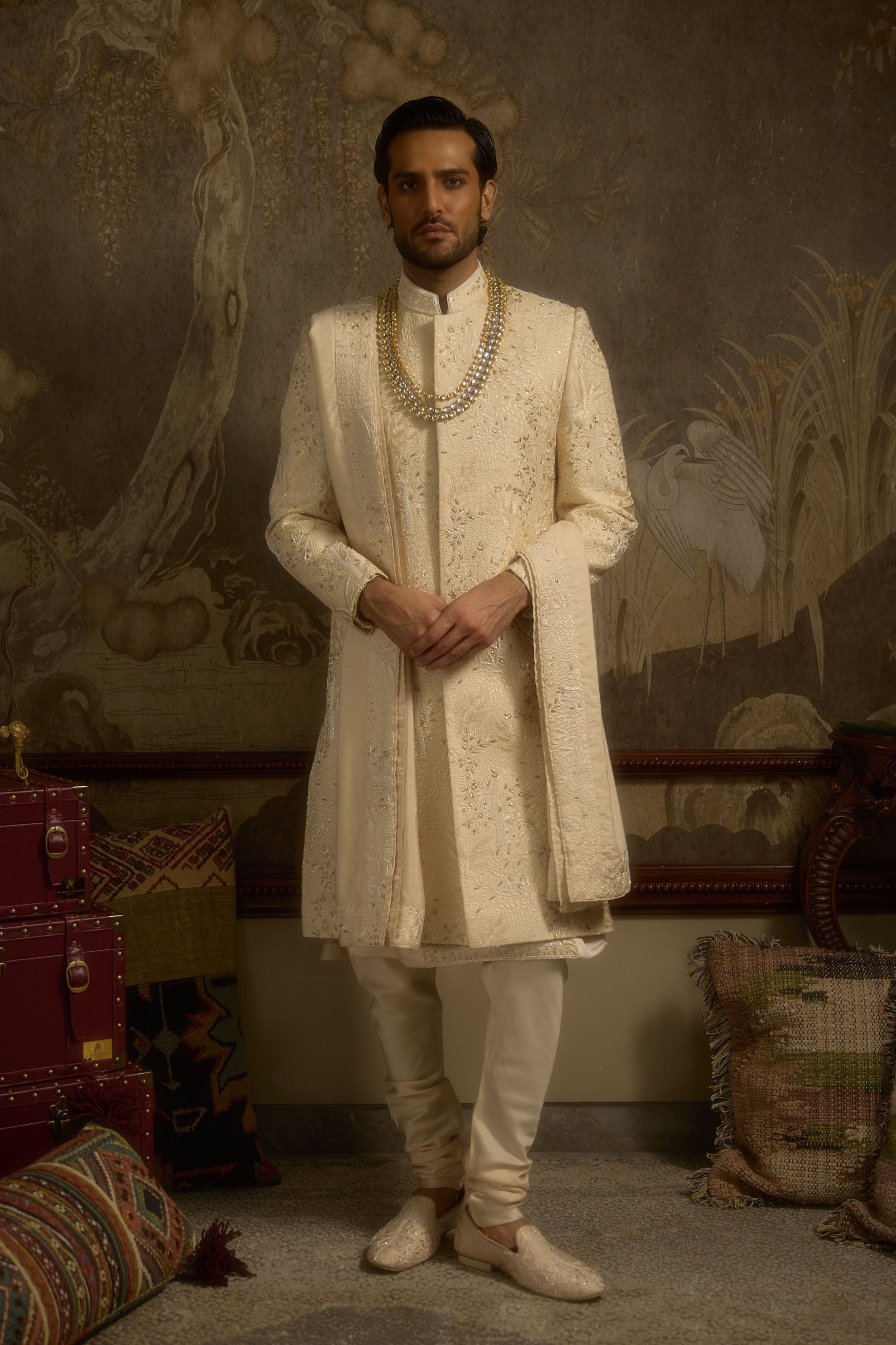 Zarbagh Sherwani Set
