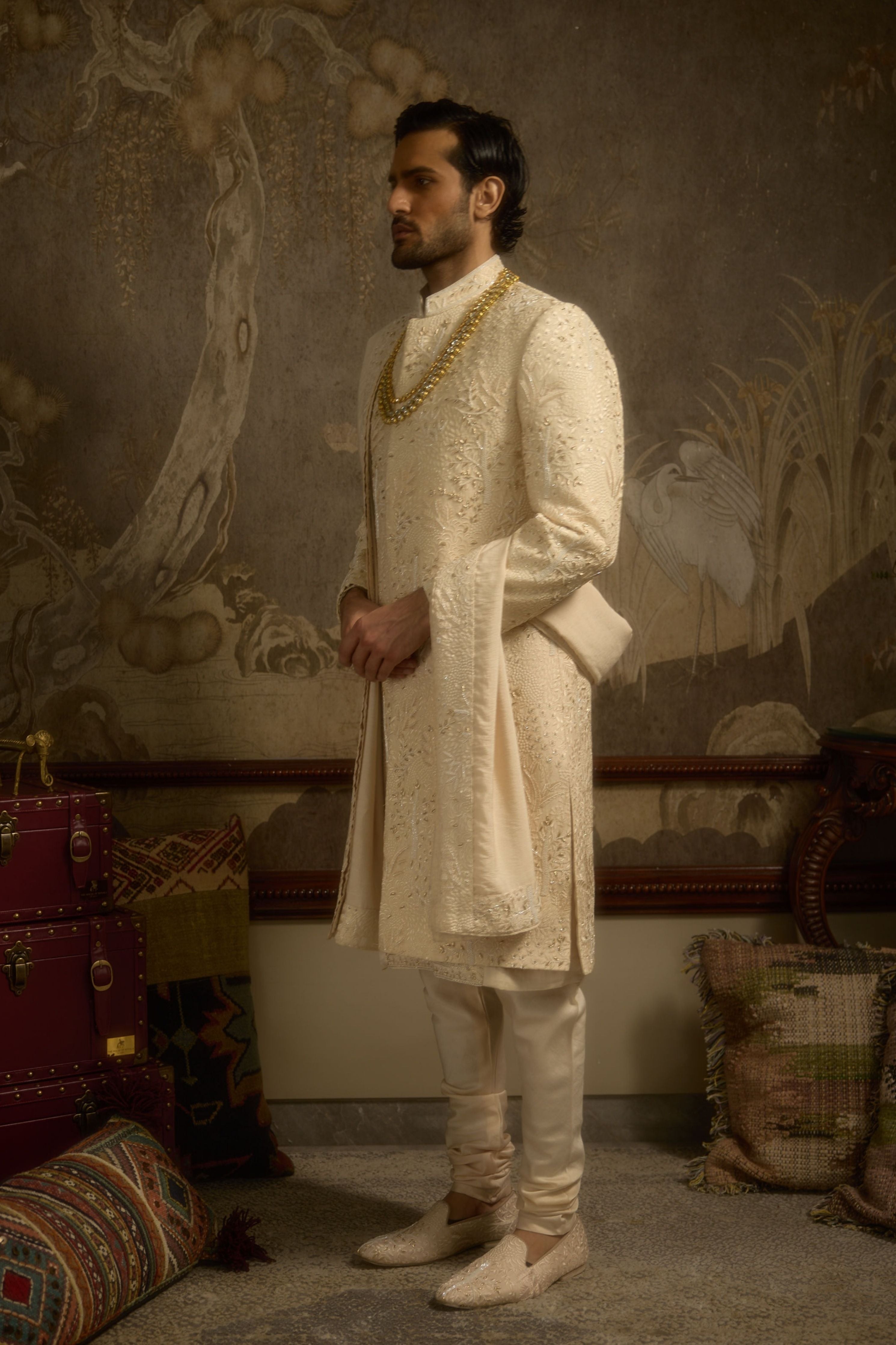 Zarbagh Sherwani Set