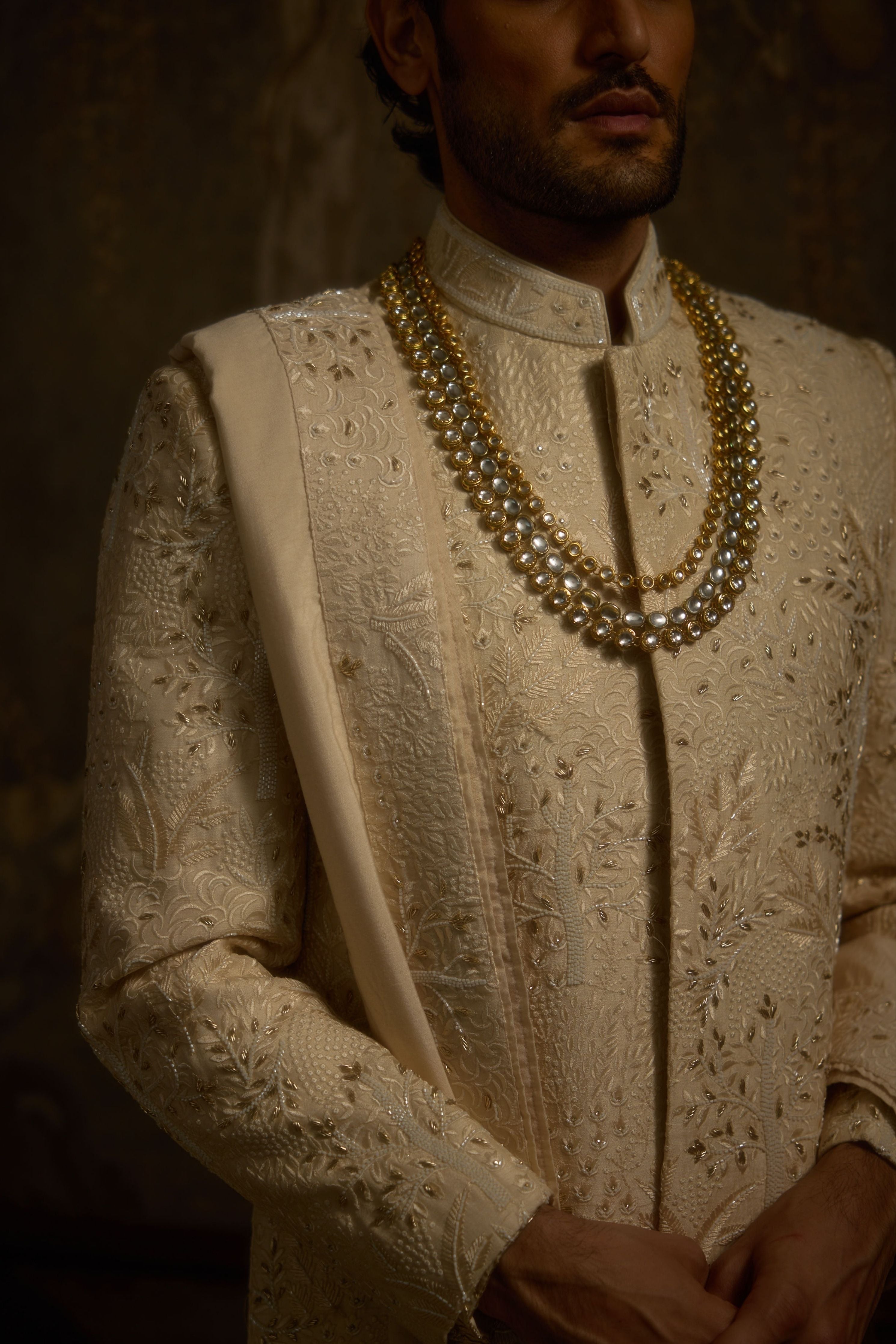 Zarbagh Sherwani Set
