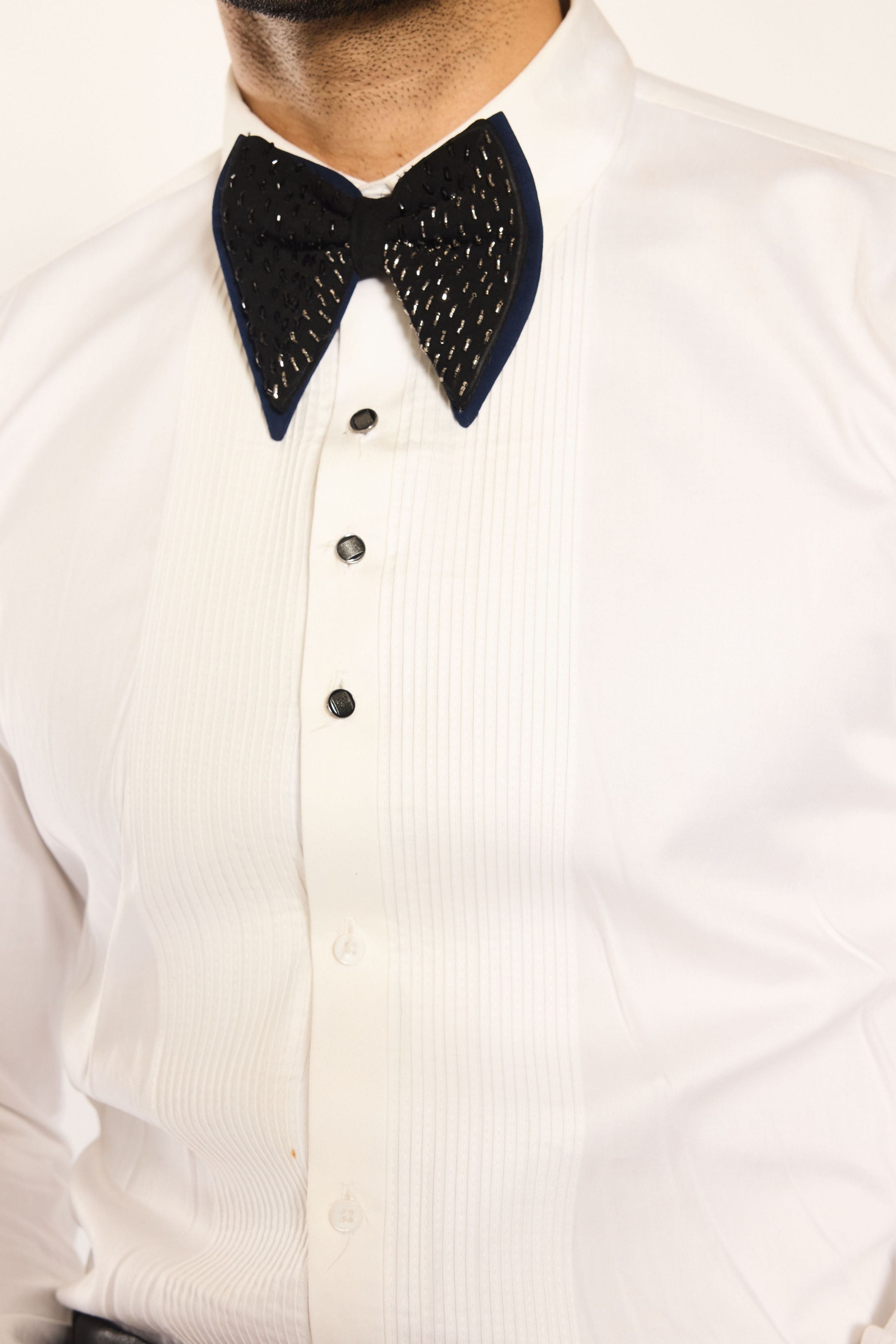 White Pintux Shirt
