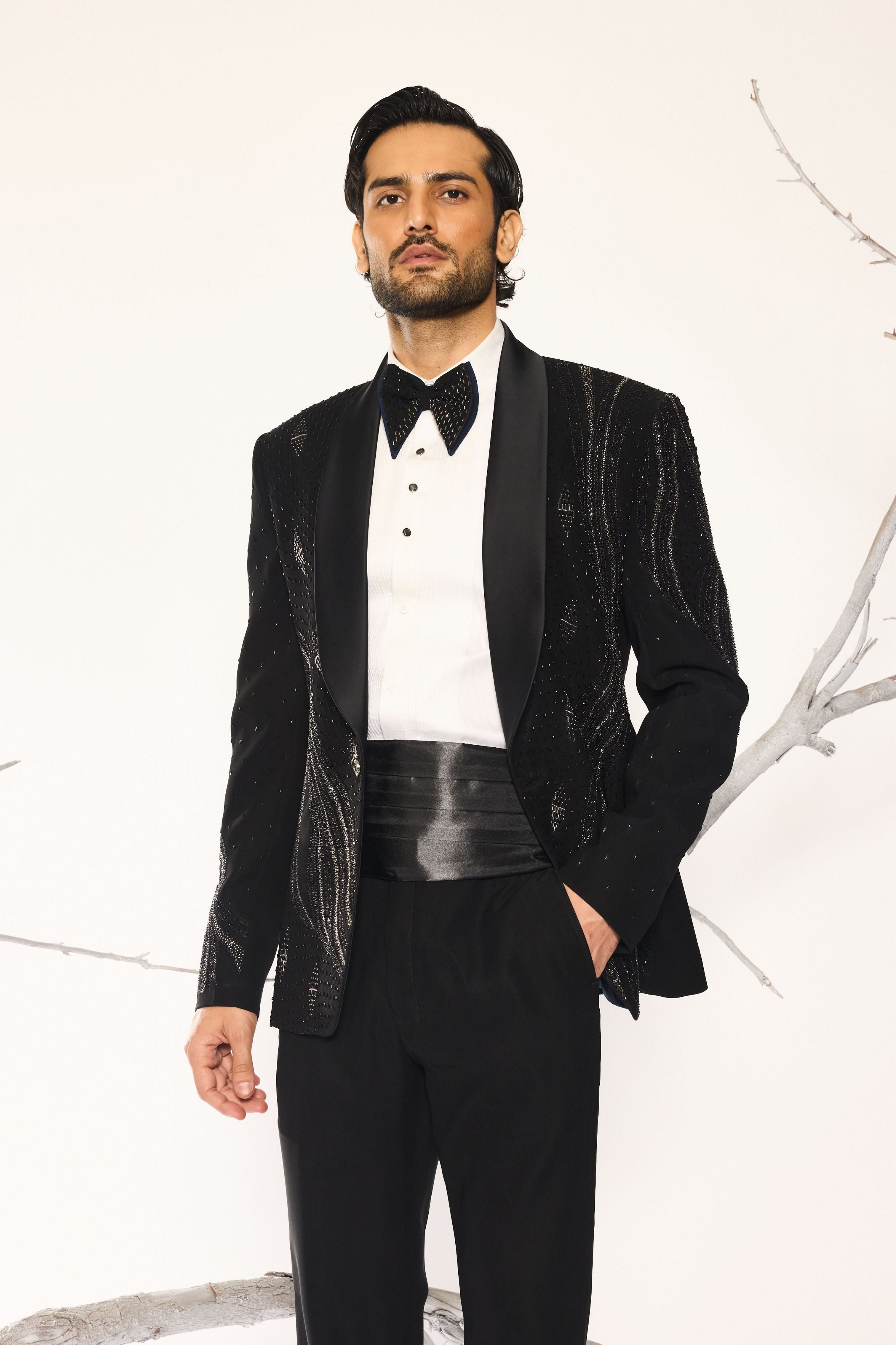 Stellar Weave Tuxedo Set