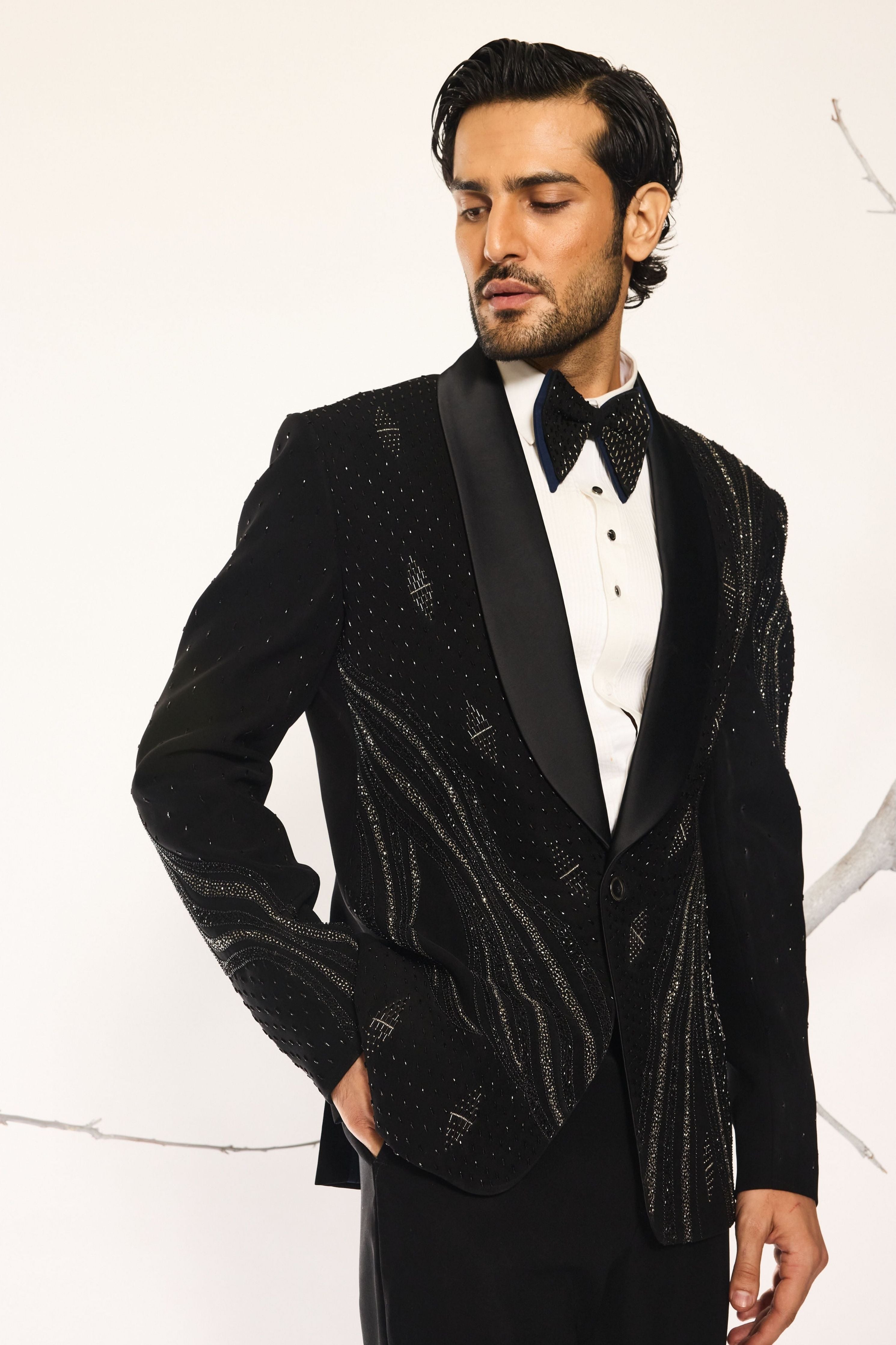 Stellar Weave Tuxedo Set