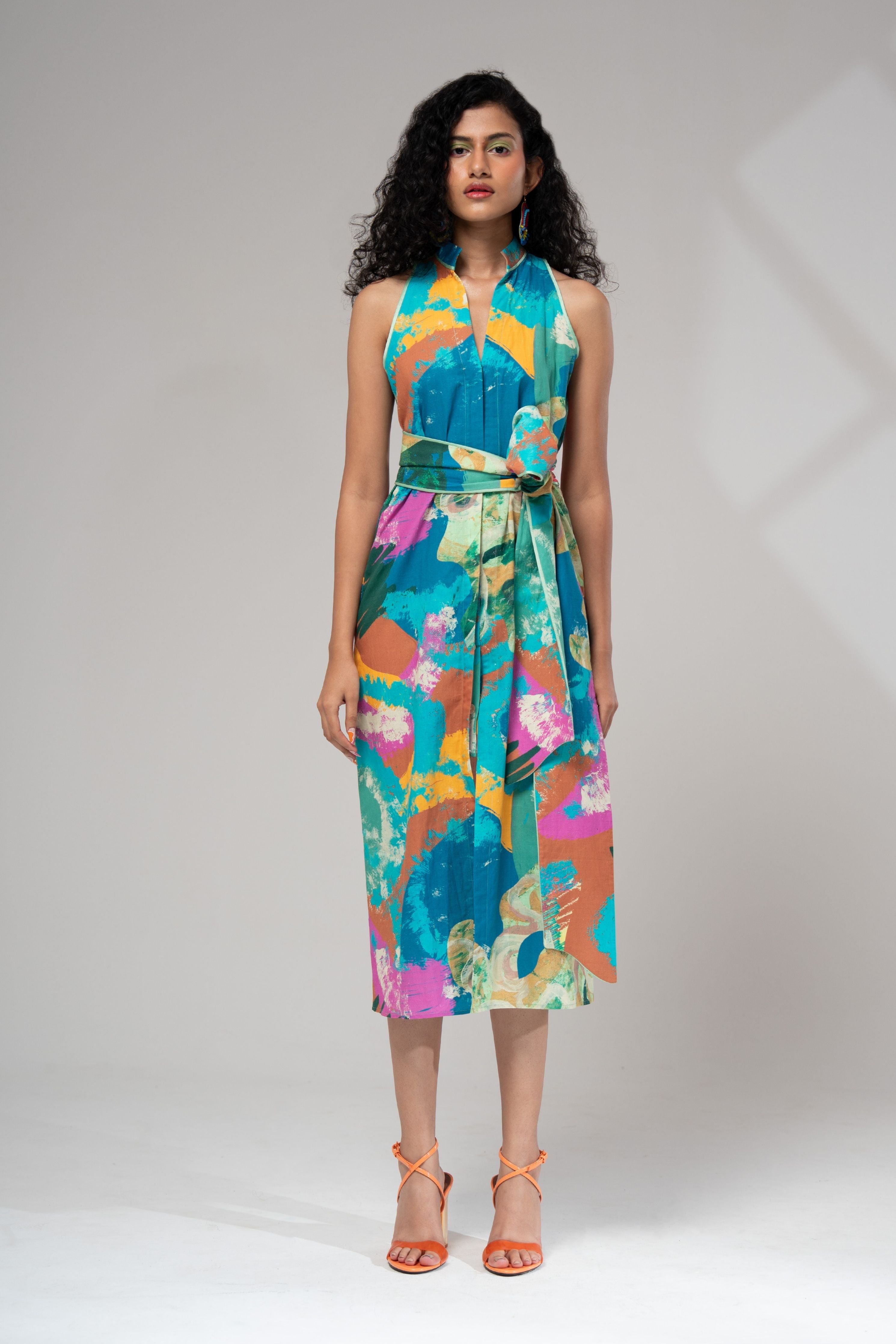 Bay Tie Up Dress