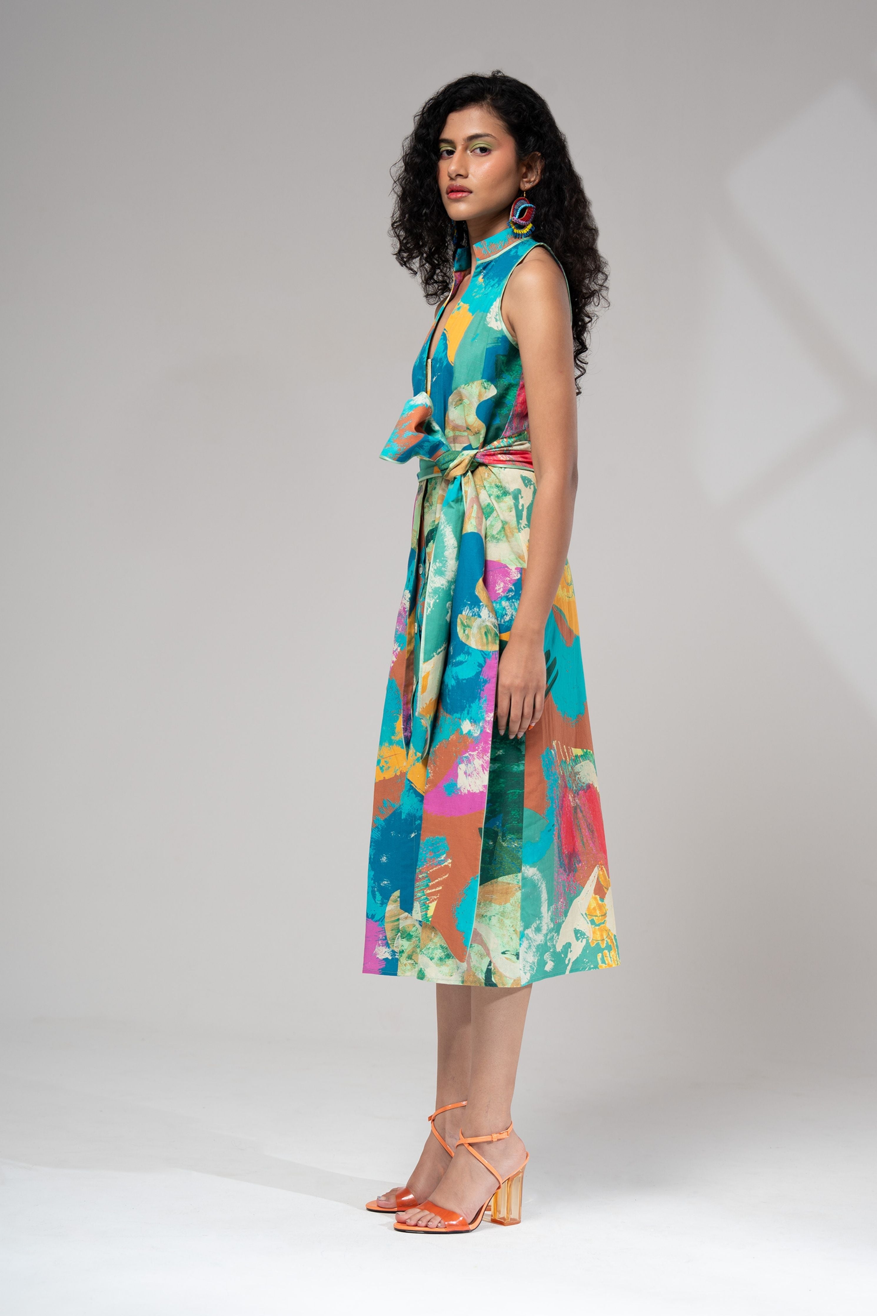 Bay Tie Up Dress
