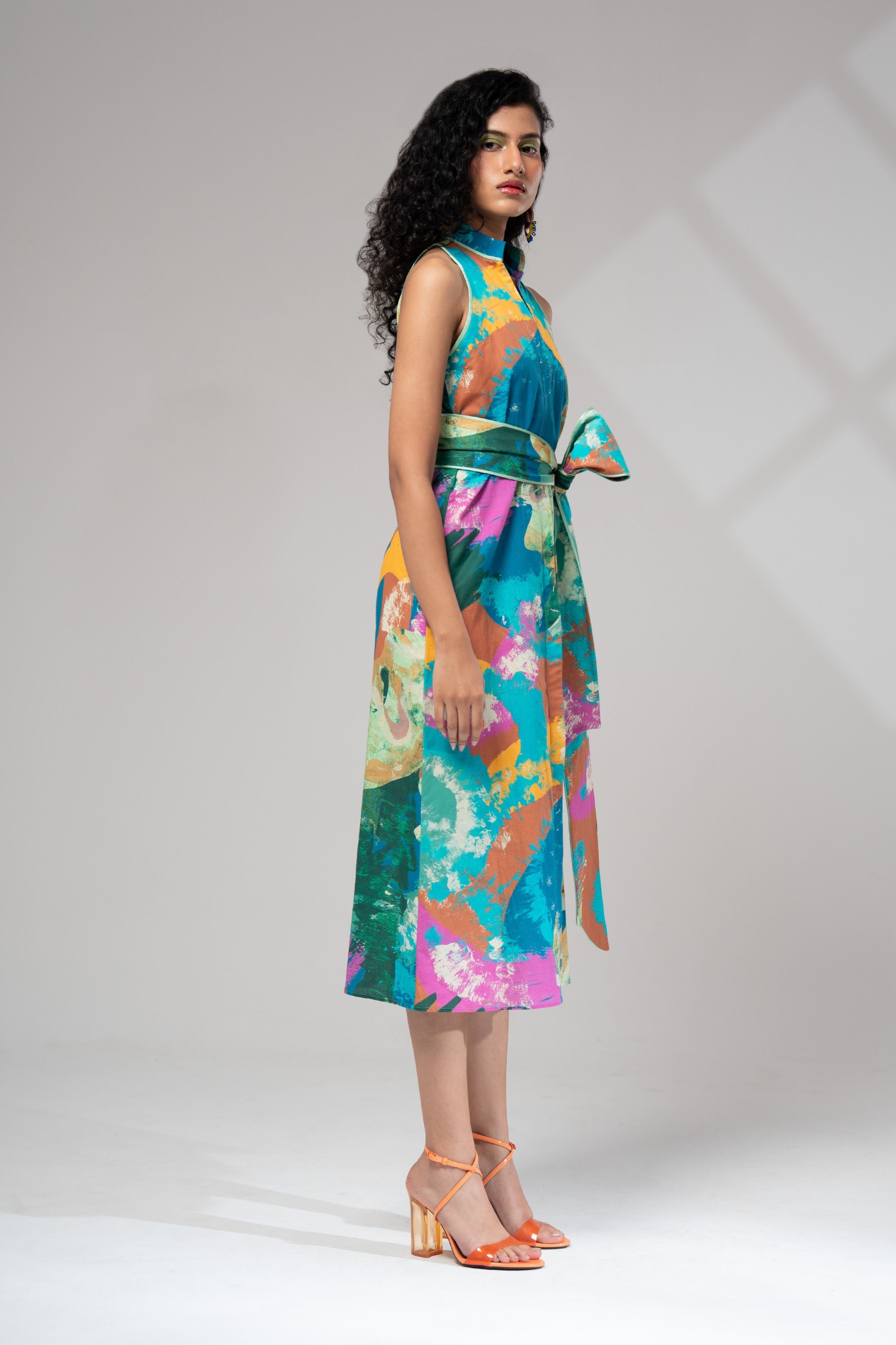Bay Tie Up Dress