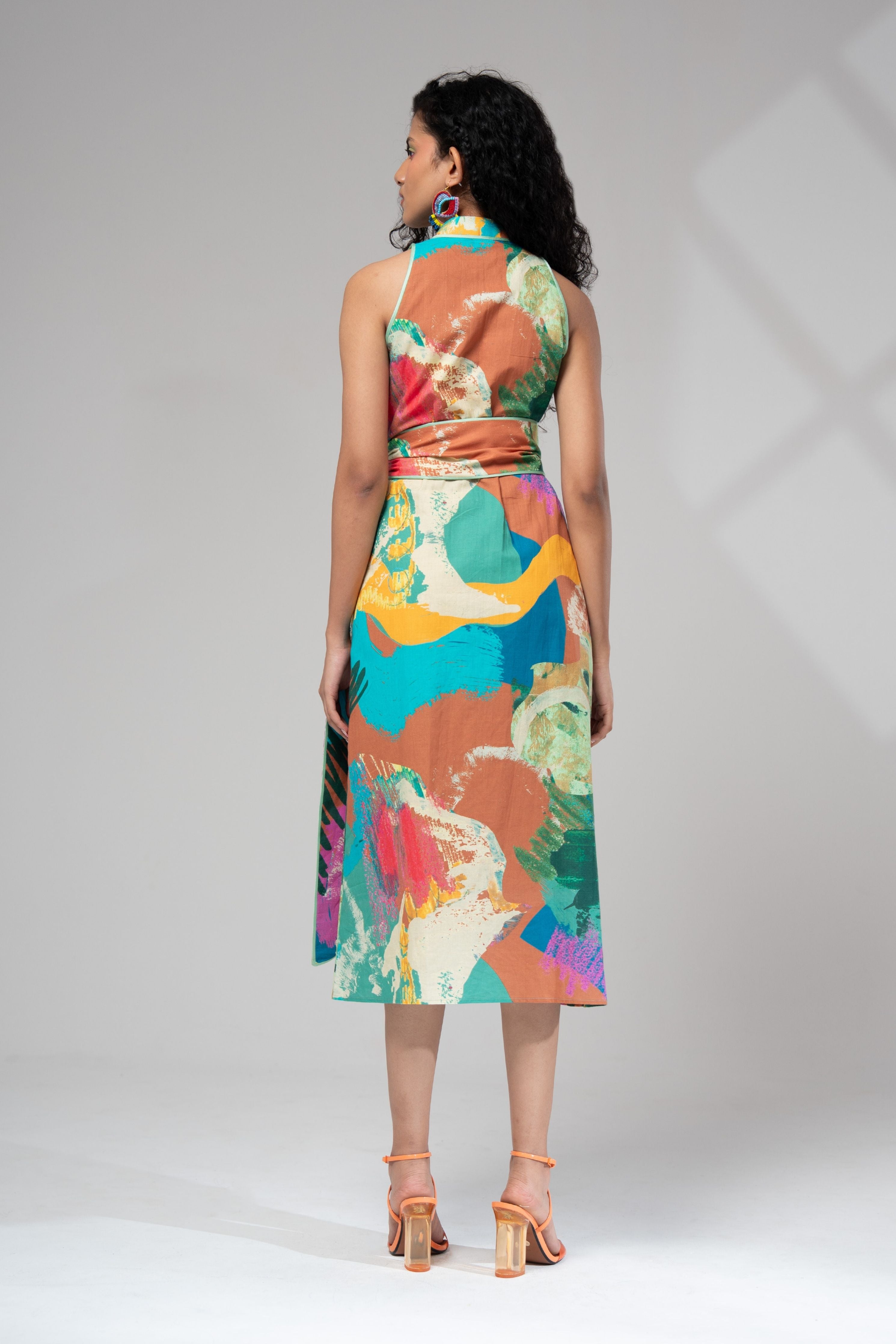 Bay Tie Up Dress
