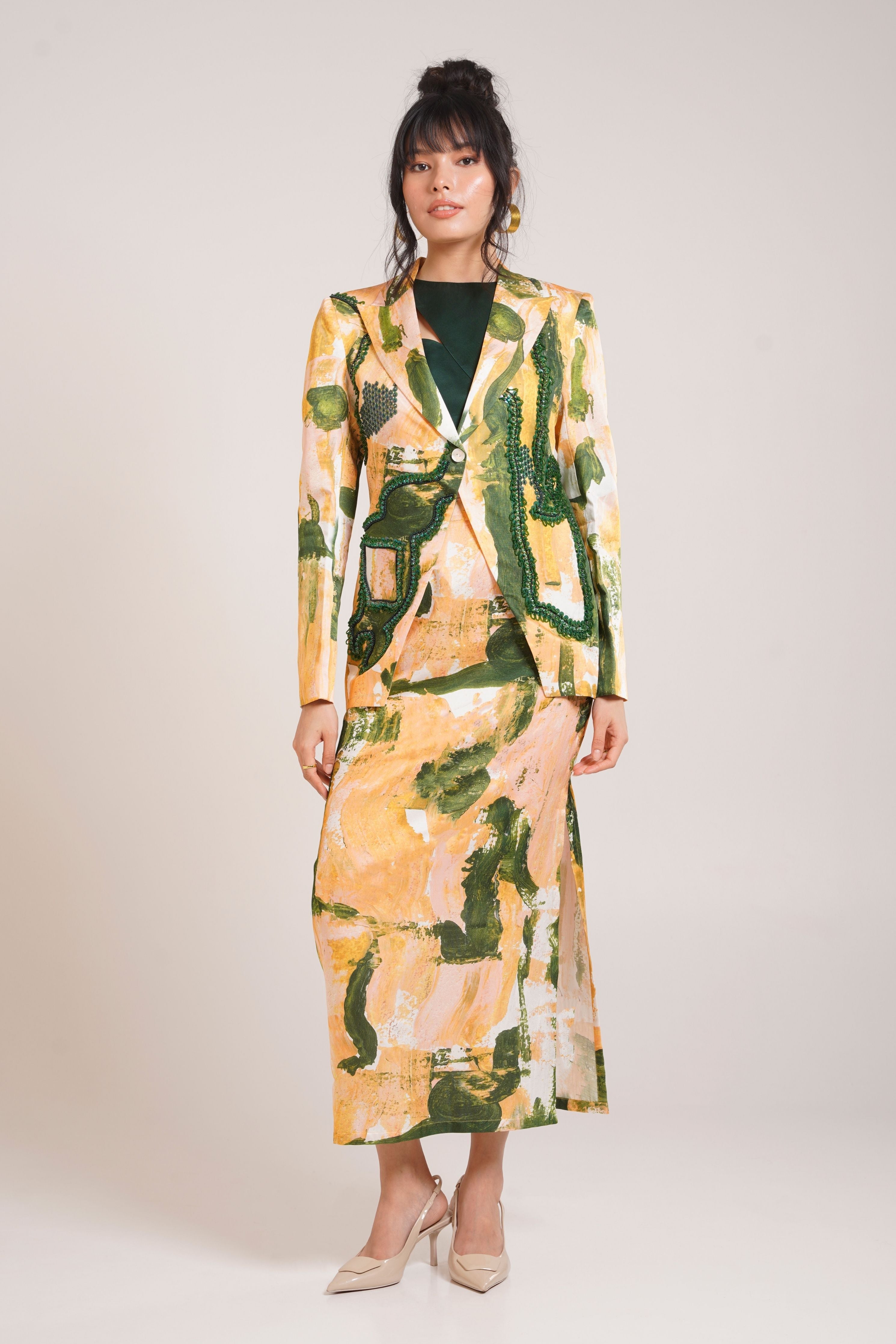 Ceri Blazer Set