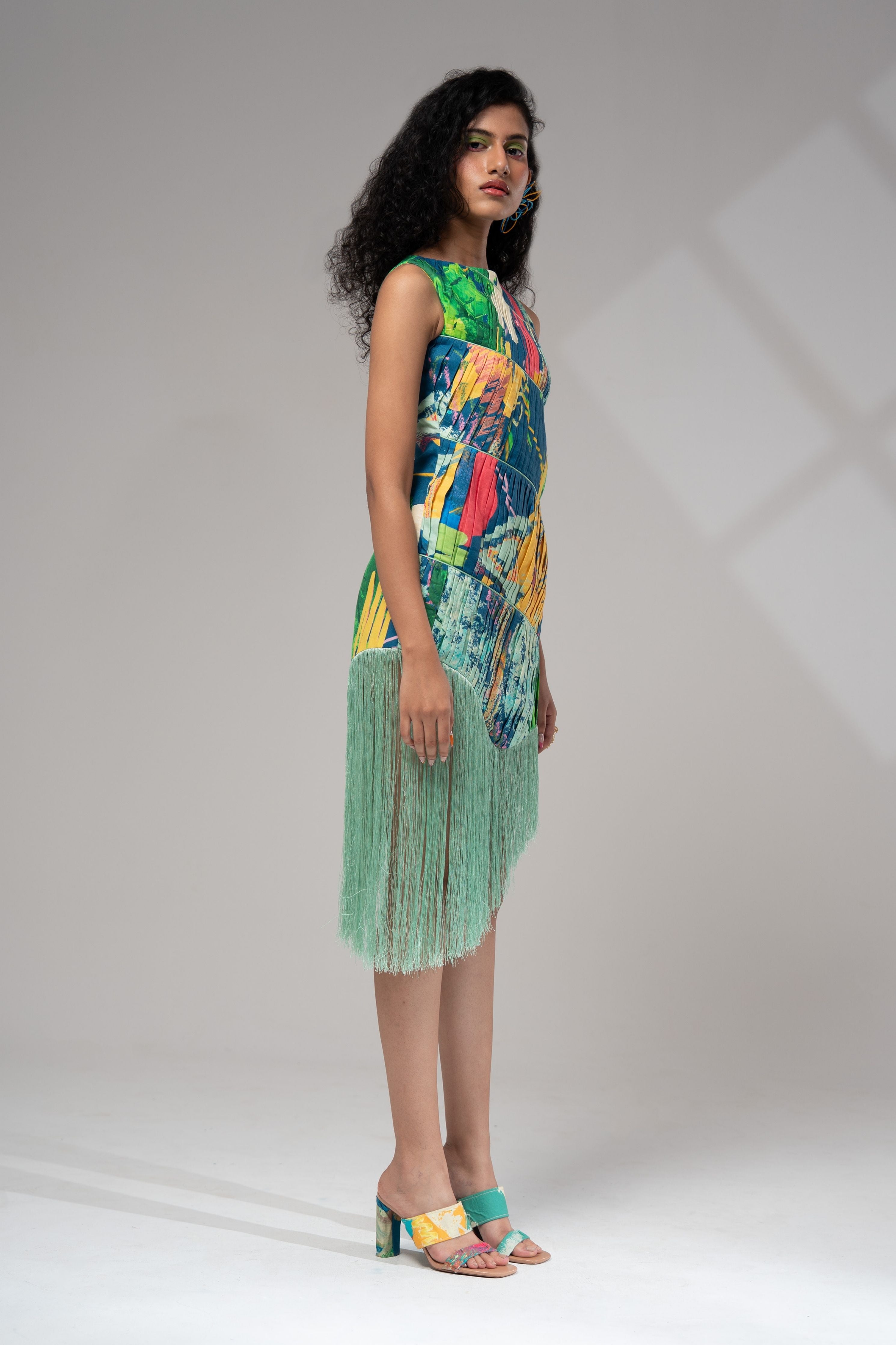 Ciel Pleated Dress